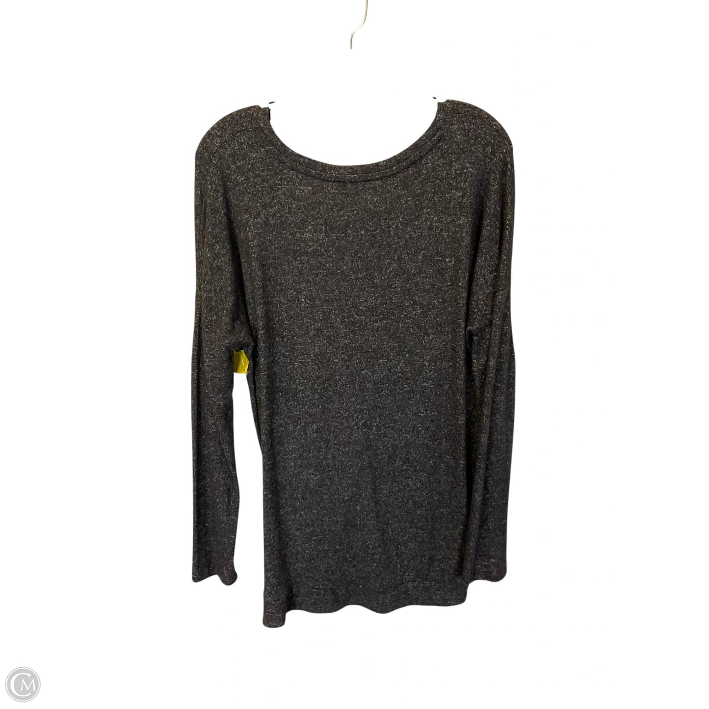 Top Long Sleeve By Express In Grey, Size: M