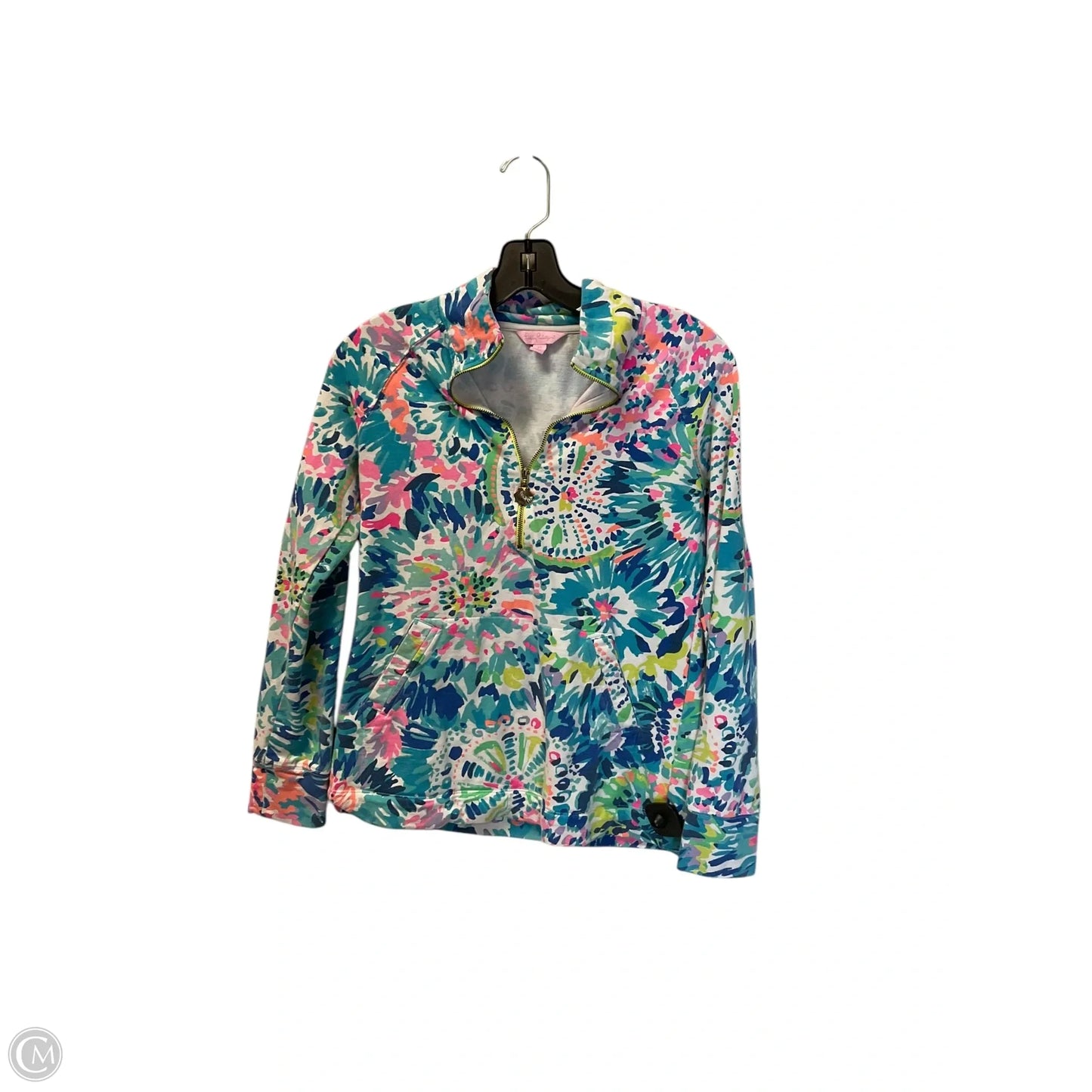 Top Long Sleeve By Lilly Pulitzer In Blue, Size: Xs