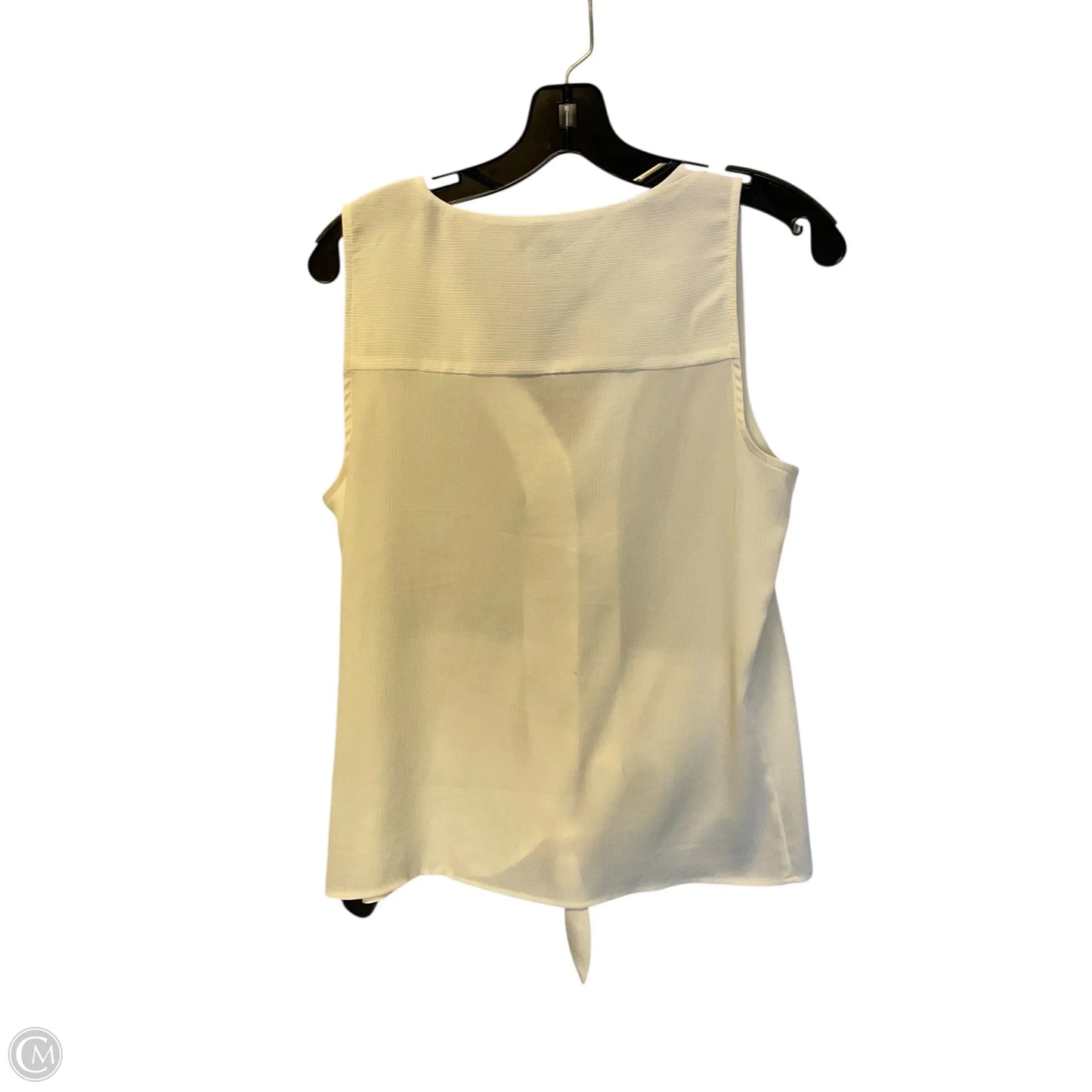 Top Sleeveless By Nine West In White, Size: S
