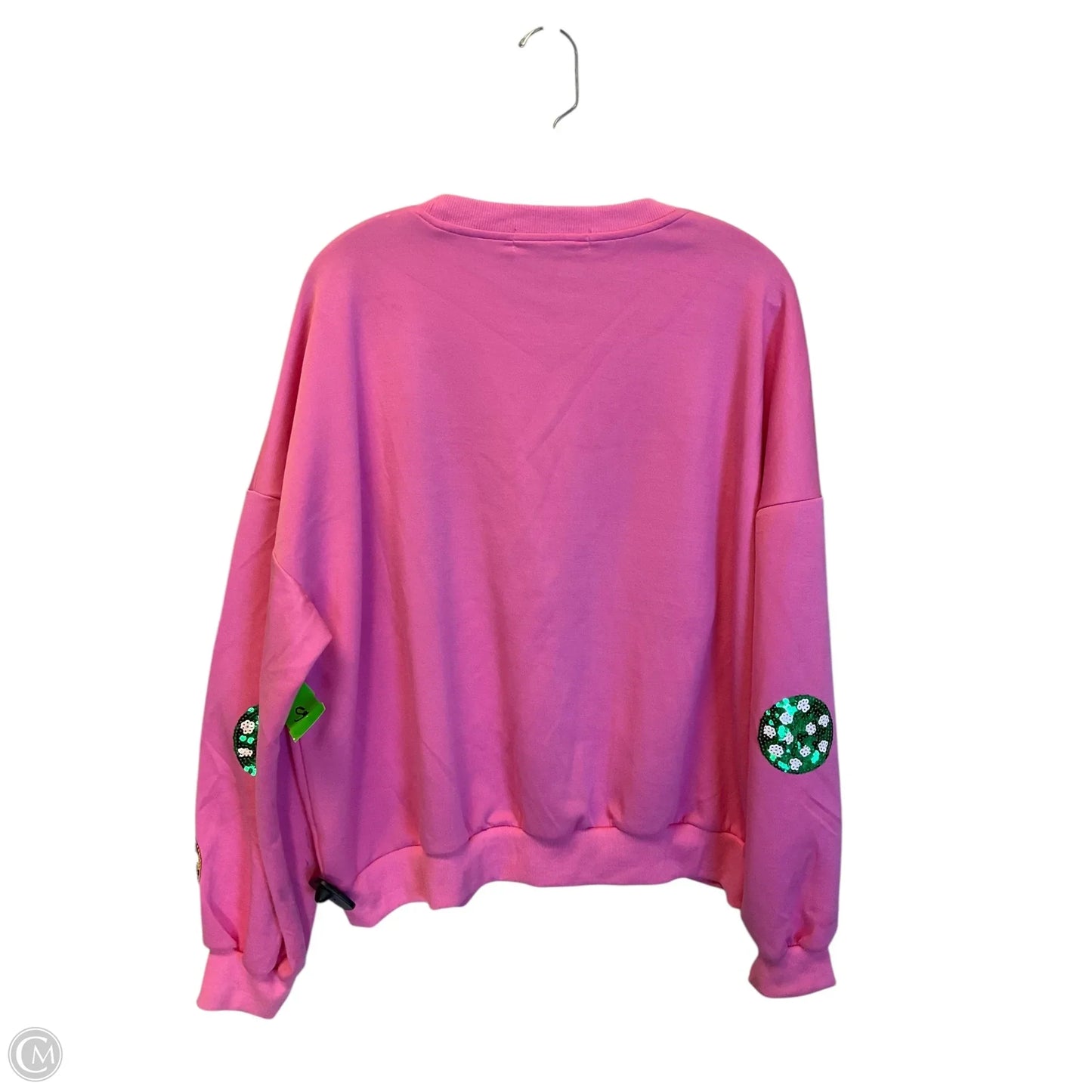 Sweatshirt Crewneck By Simply Southern In Pink, Size: Xl
