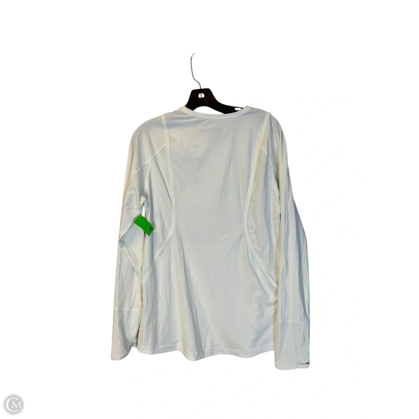 Athletic Sweatshirt Crewneck By Athleta In White, Size: Xl
