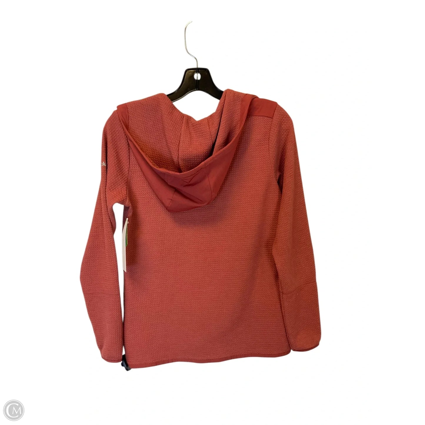 Sweatshirt Hoodie By Columbia In Orange, Size: S