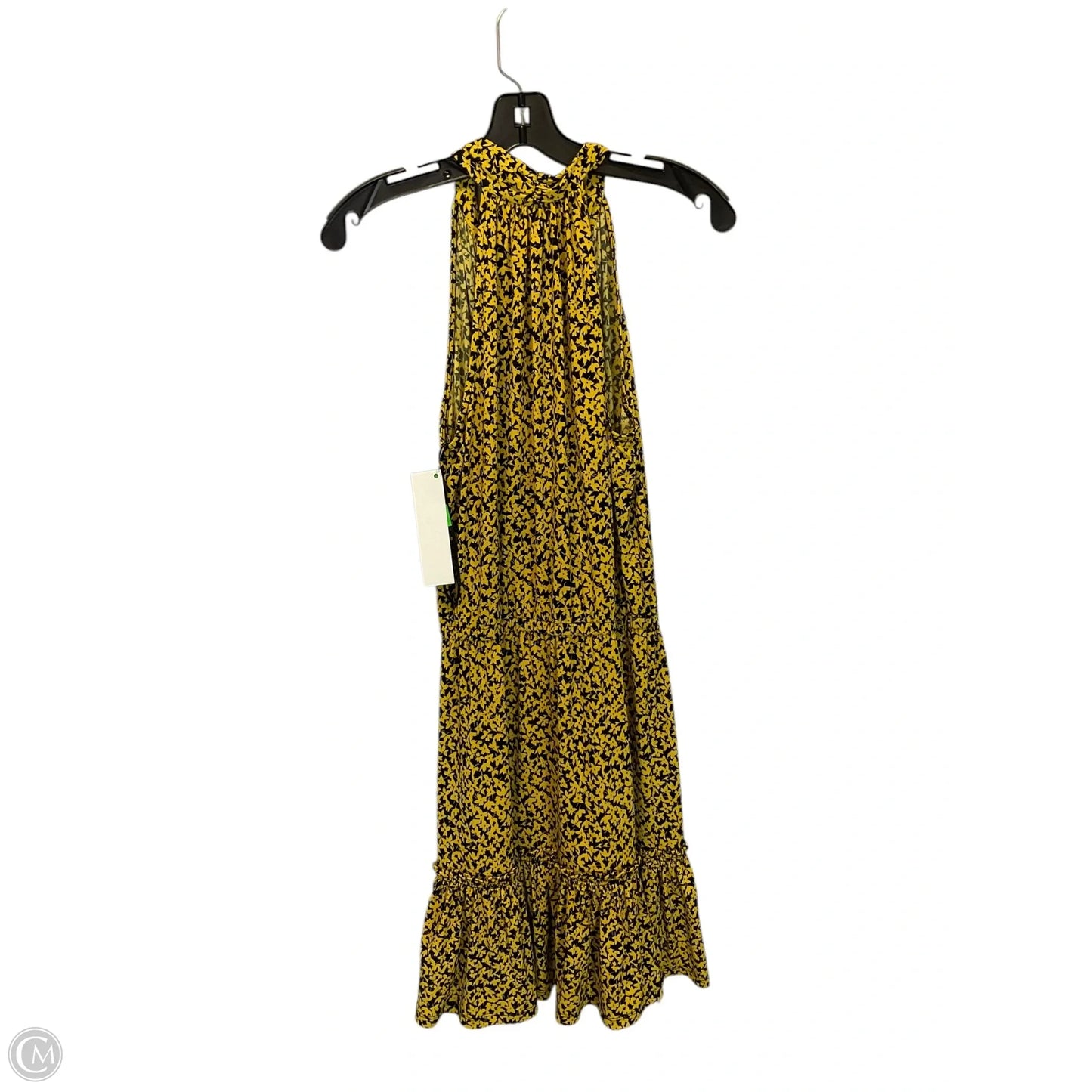 Dress Casual Short By Michael By Michael Kors In Yellow, Size: S