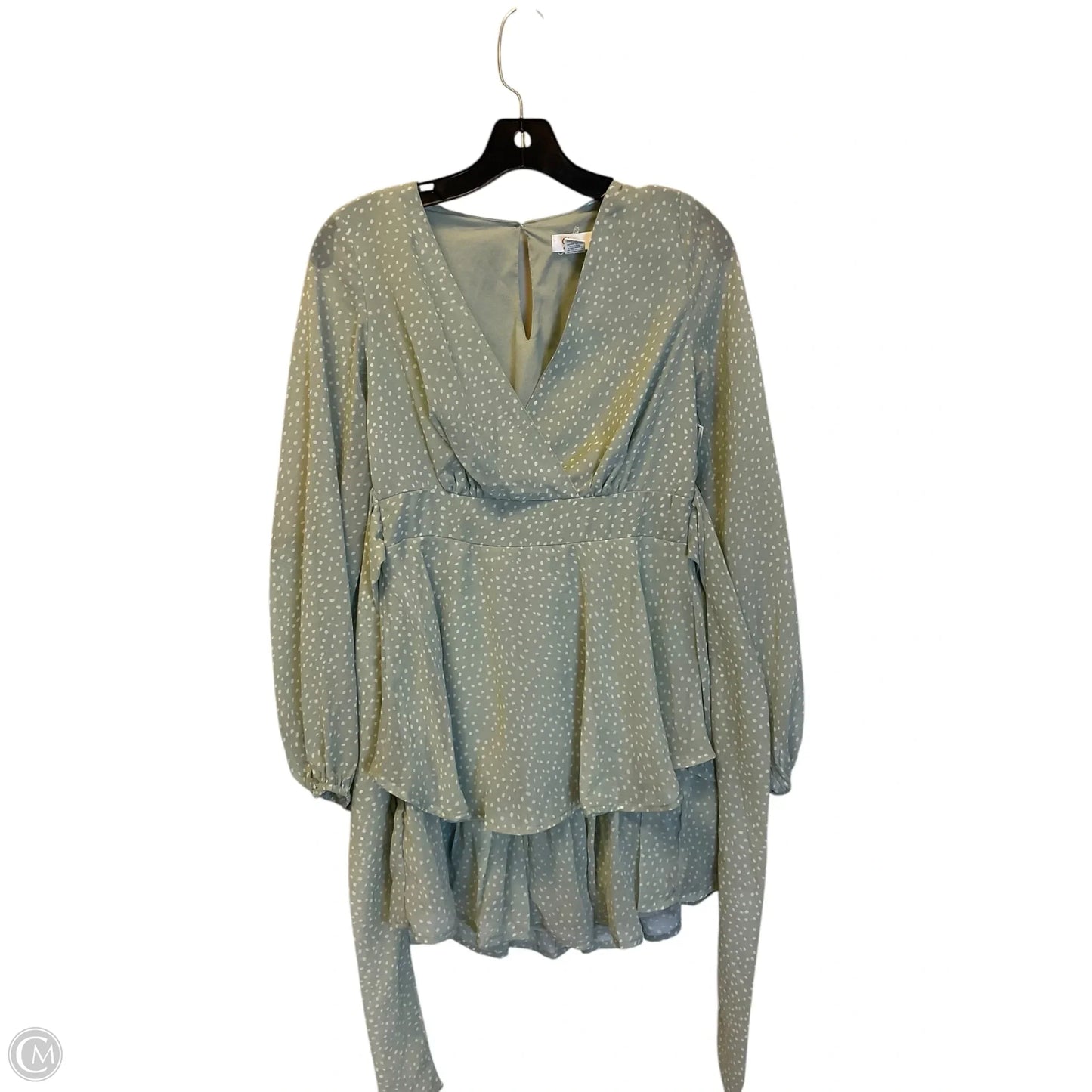 Dress Casual Short By Japna In Green, Size: S