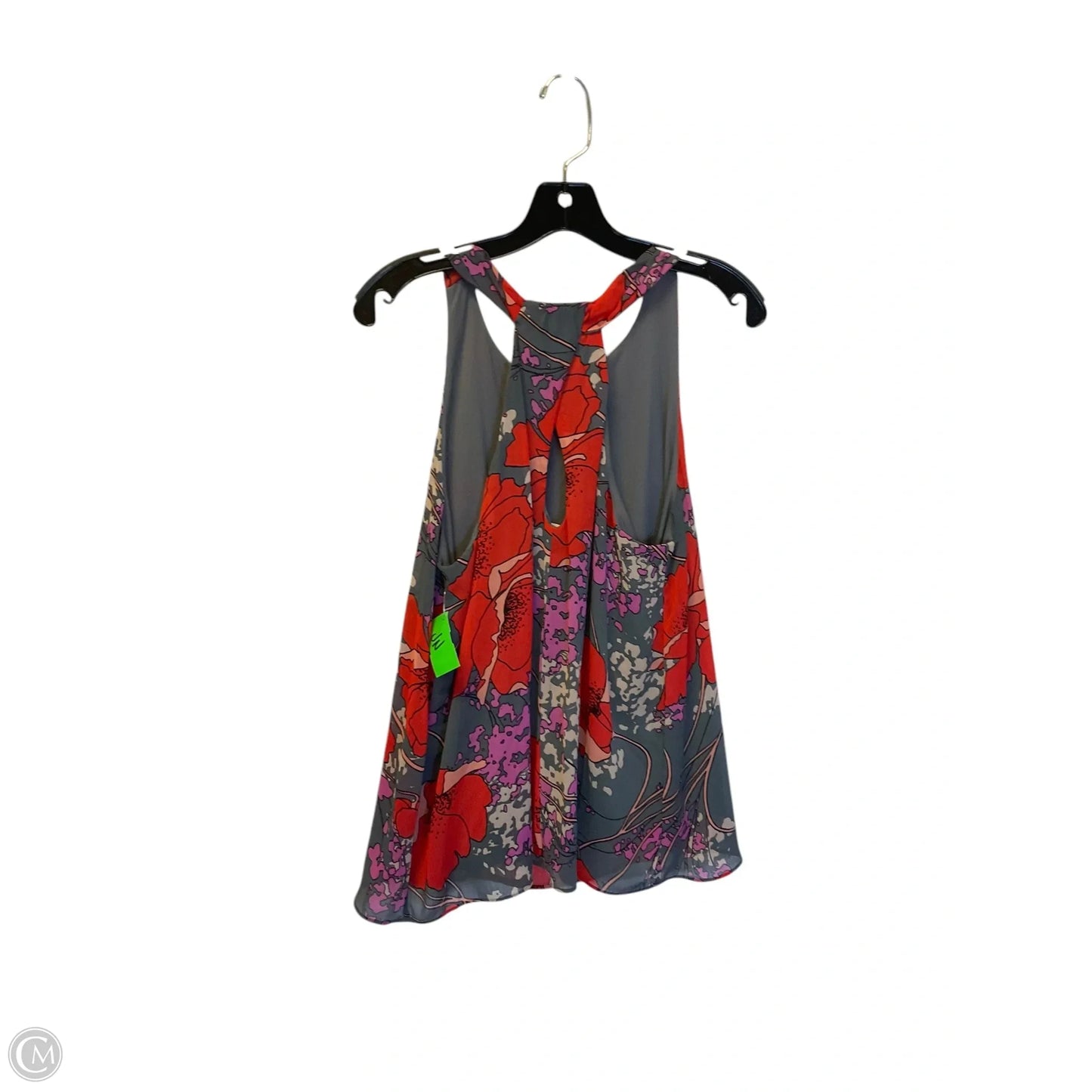 Top Sleeveless By Banana Republic In Floral Print, Size: M