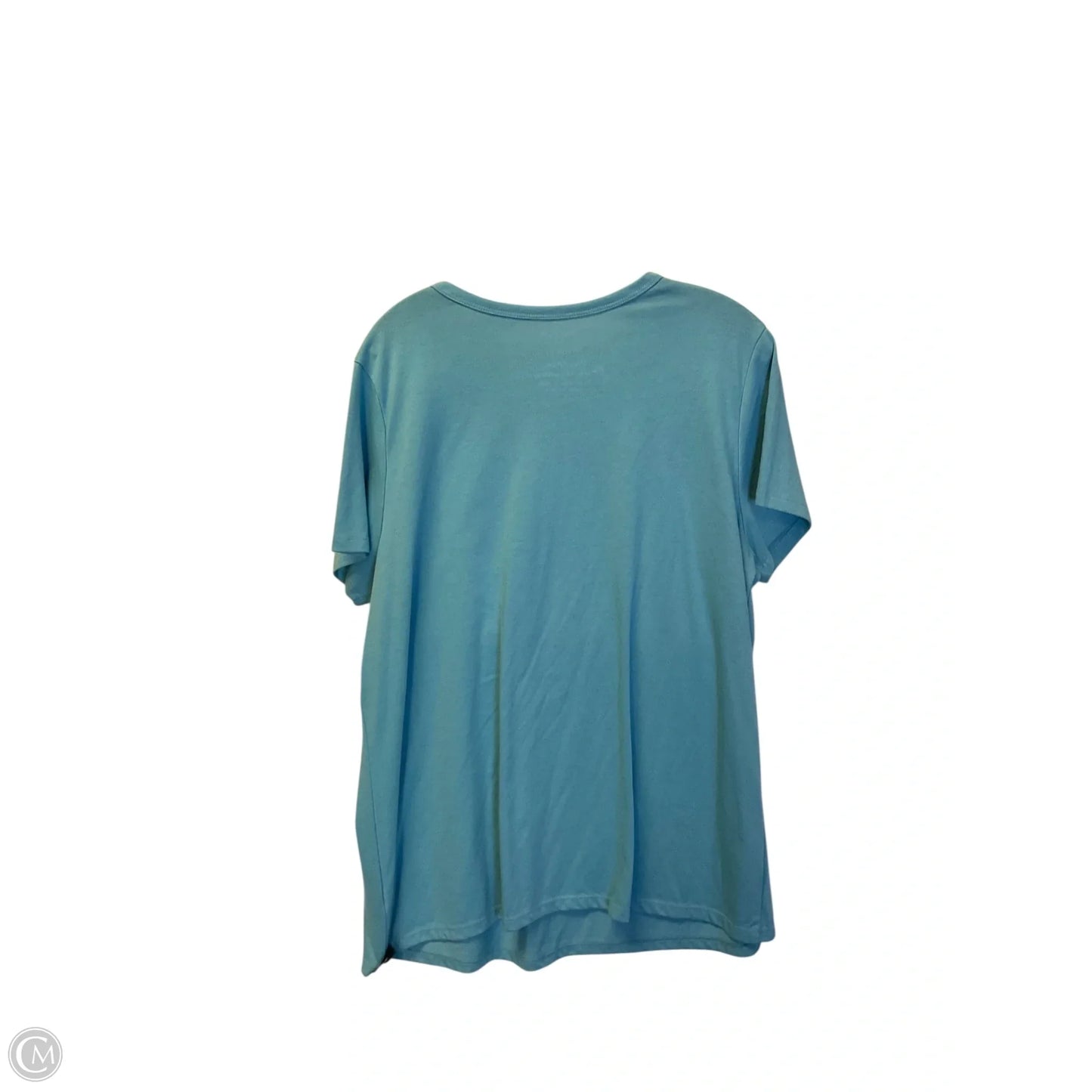 Top Short Sleeve By Torrid In Blue, Size: 1x