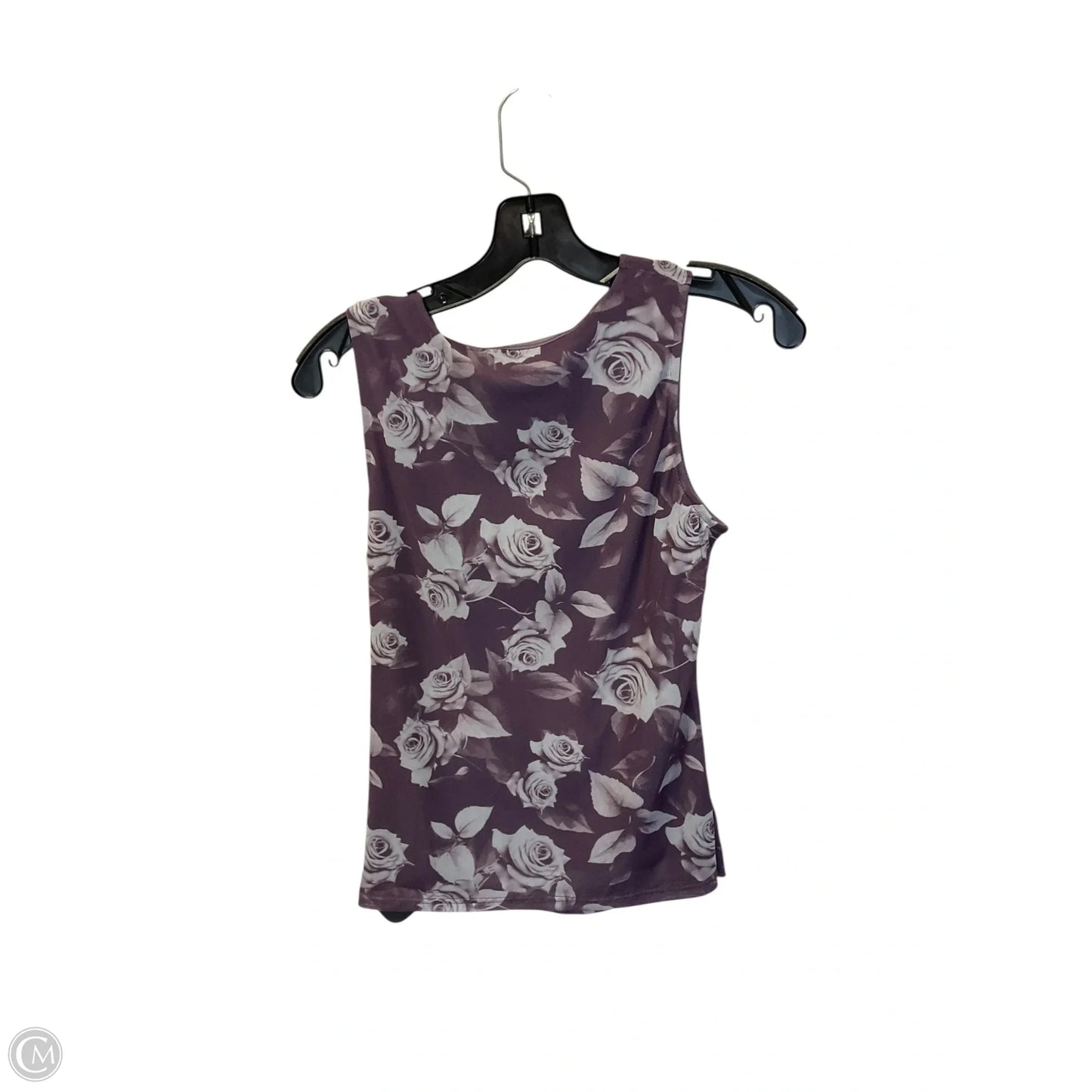 Top Sleeveless By Clothes Mentor In Purple, Size: M