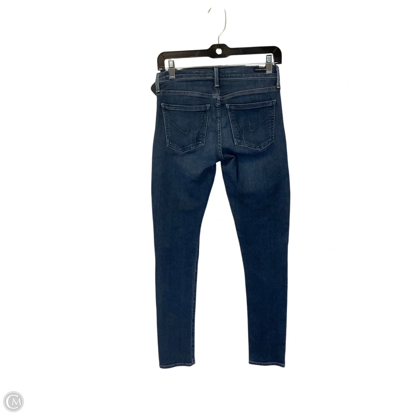 Jeans Skinny By Citizens Of Humanity In Blue Denim, Size: 4