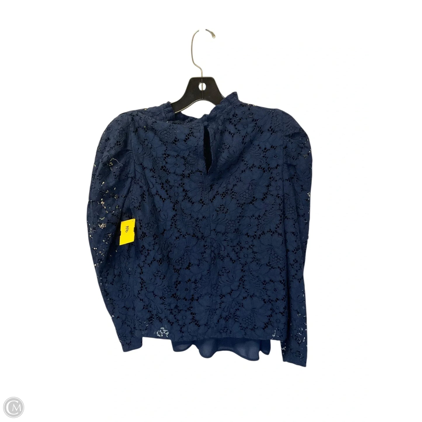 Top Long Sleeve By Express In Blue, Size: Xs