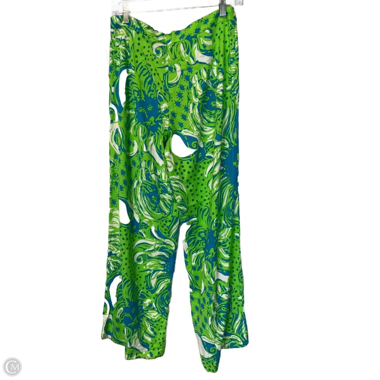 Pants Designer By Lilly Pulitzer In Blue & Green, Size: 2