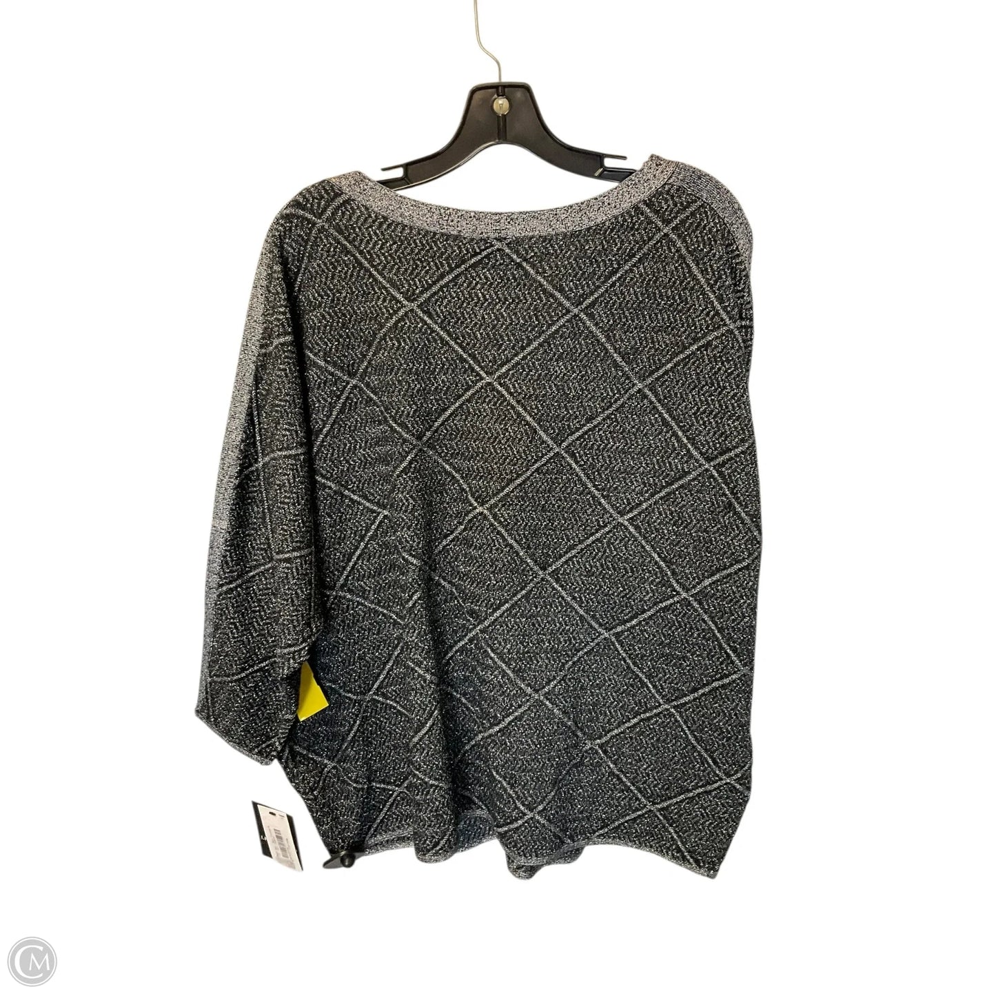 Top Long Sleeve By In Studio In Black, Size: 2x