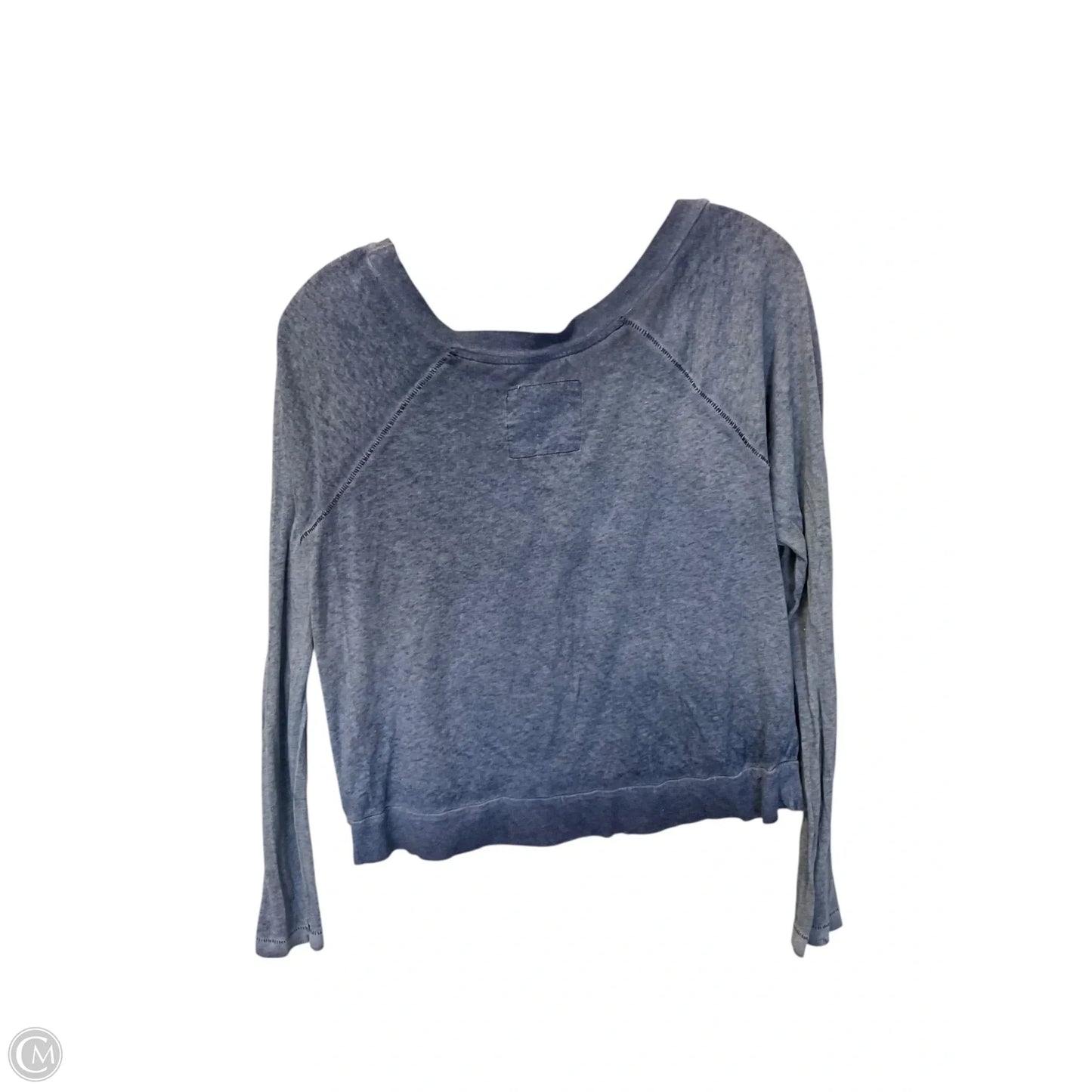 Top Long Sleeve By We The Free In Blue, Size: S