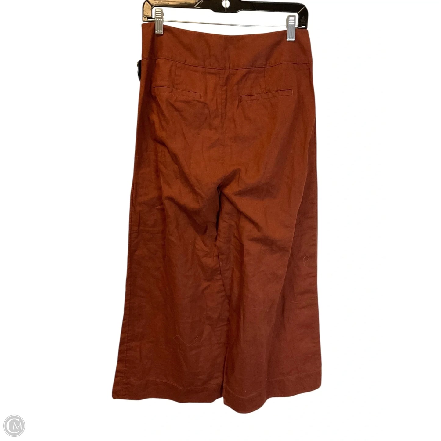 Pants Wide Leg By Anthropologie In Brown, Size: S
