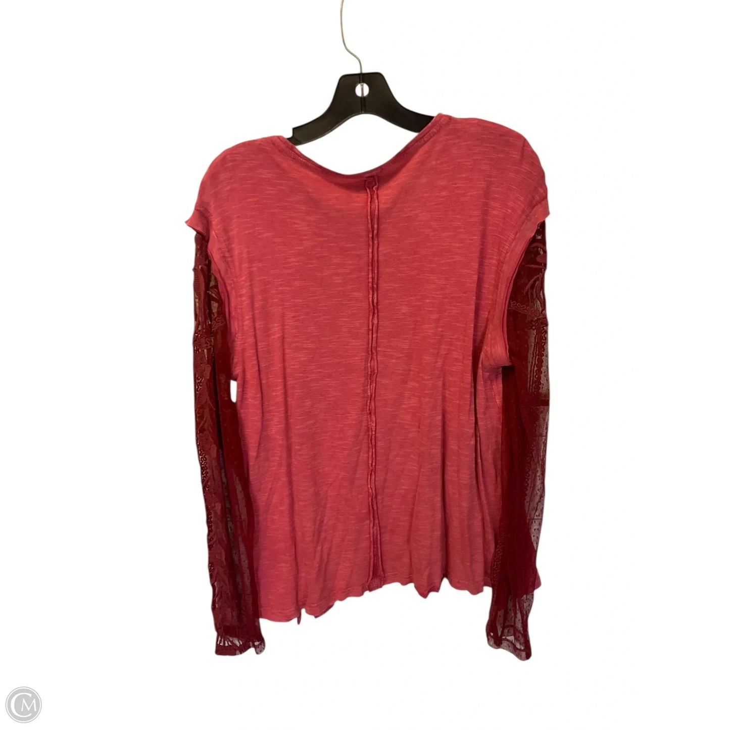 Top Long Sleeve Basic By Free People In Red, Size: S