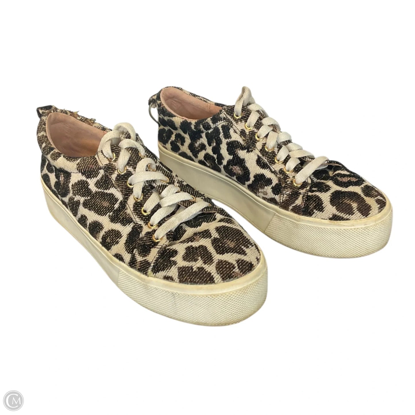 Shoes Sneakers By Top Shop In Animal Print, Size: 9
