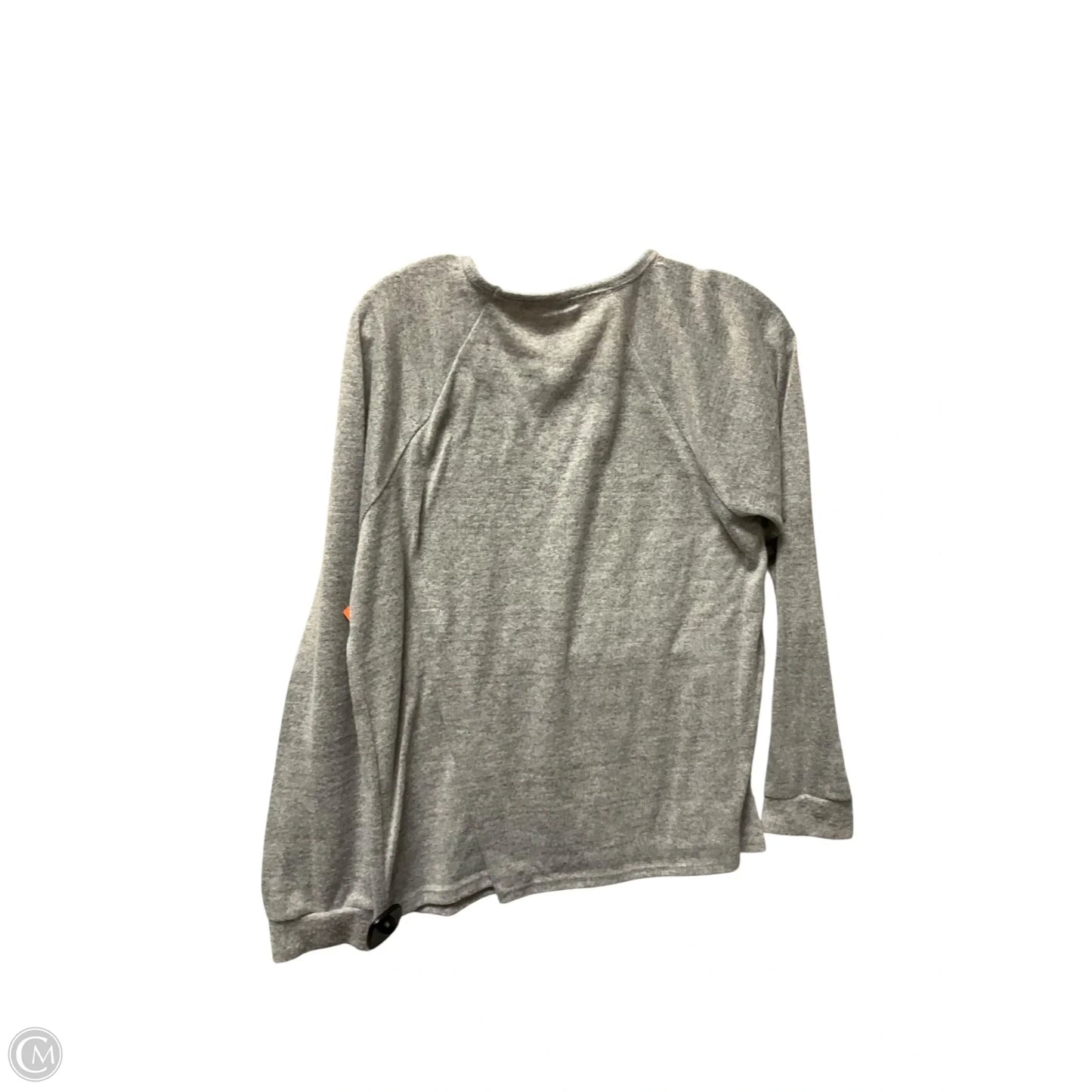 Top Long Sleeve By Lucky Brand In Grey, Size: L