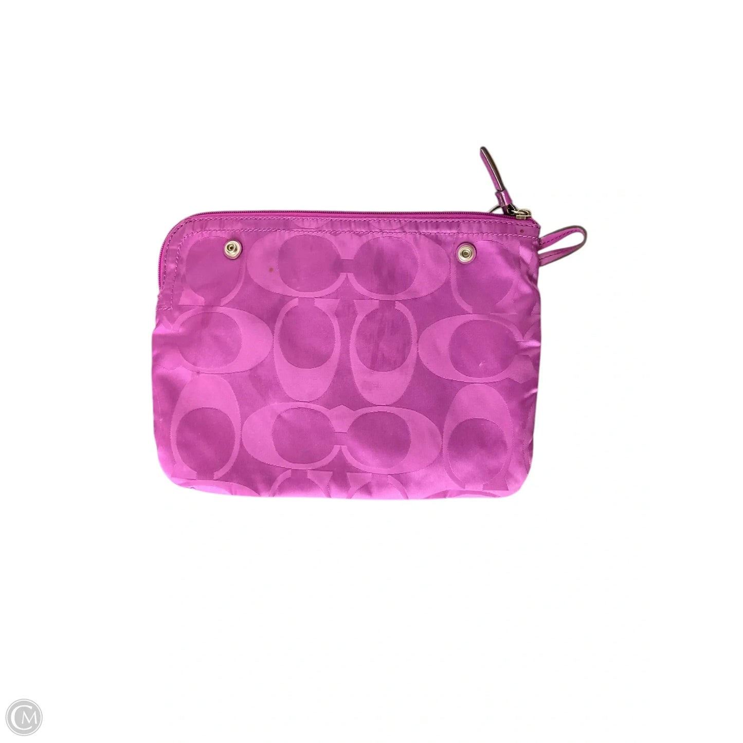 Makeup Bag Designer By Coach, Size: Large