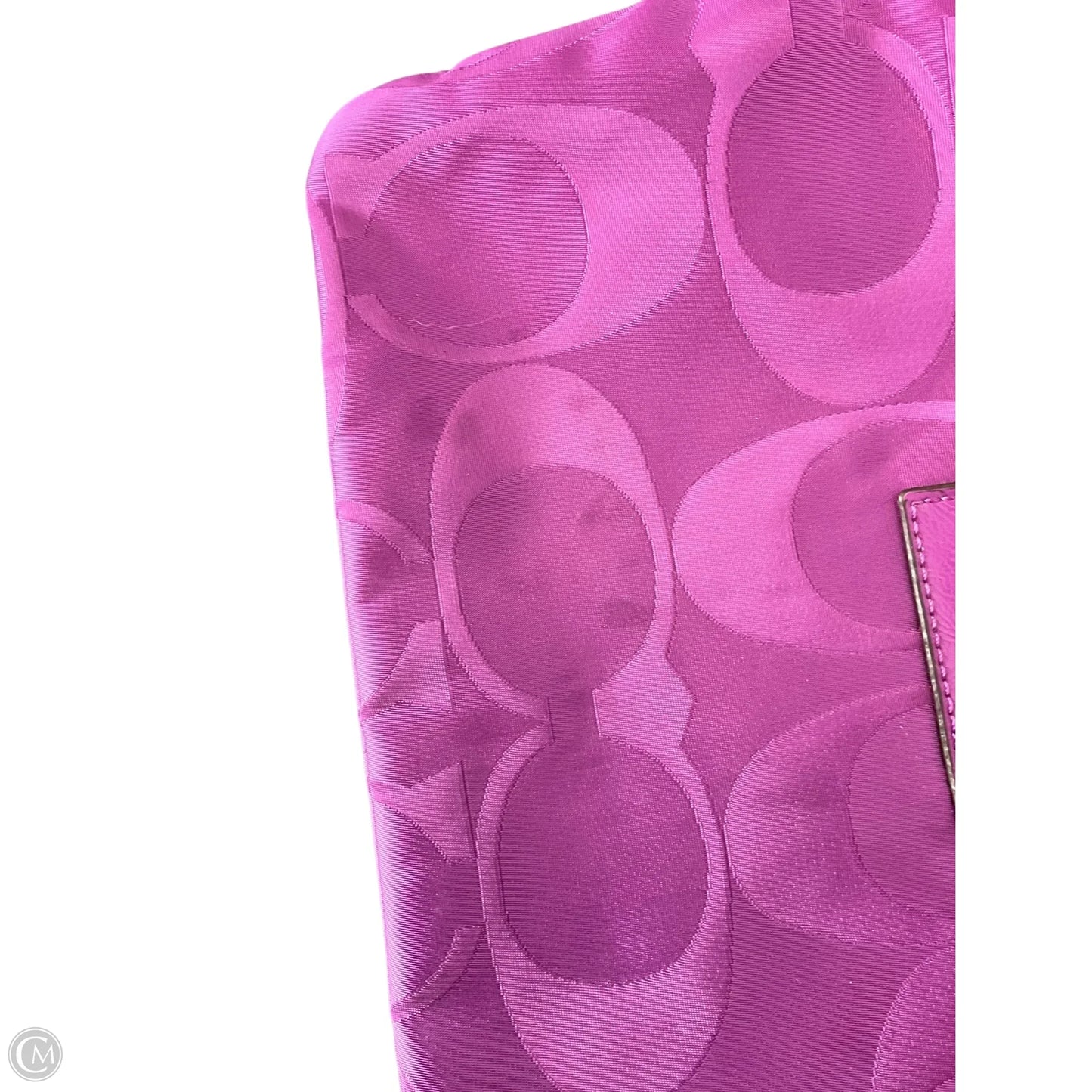 Makeup Bag Designer By Coach, Size: Large