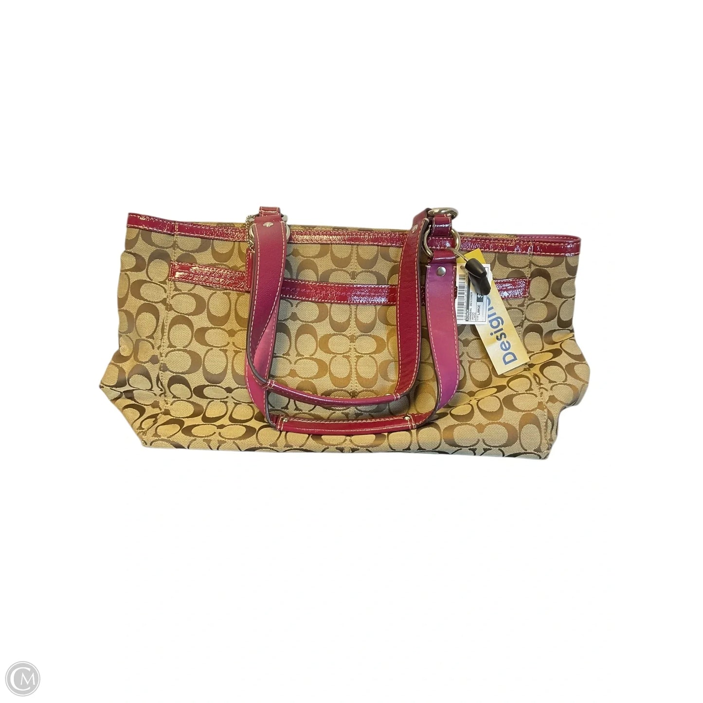 Handbag Designer By Coach, Size: Large