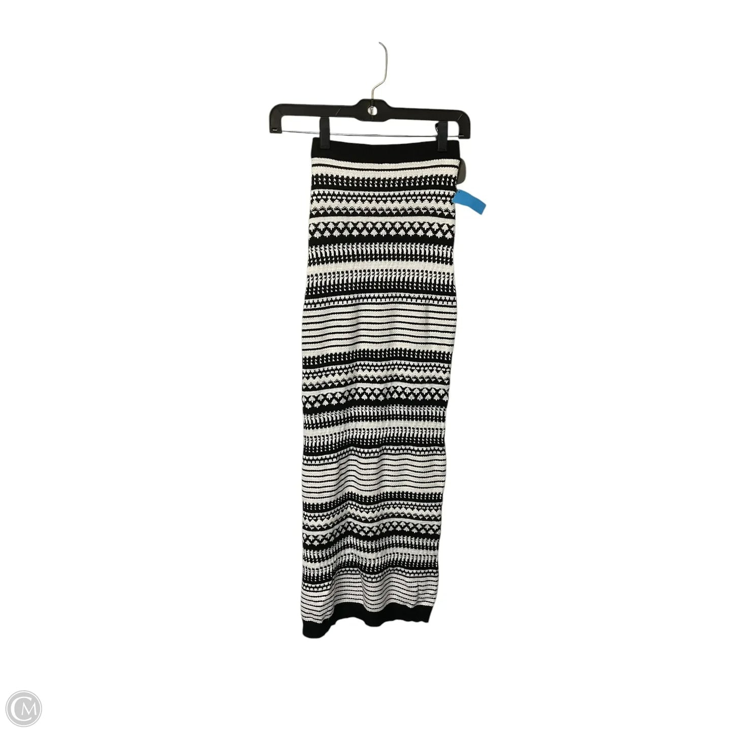 Skirt Maxi By Rachel Zoe In Black & White, Size: M