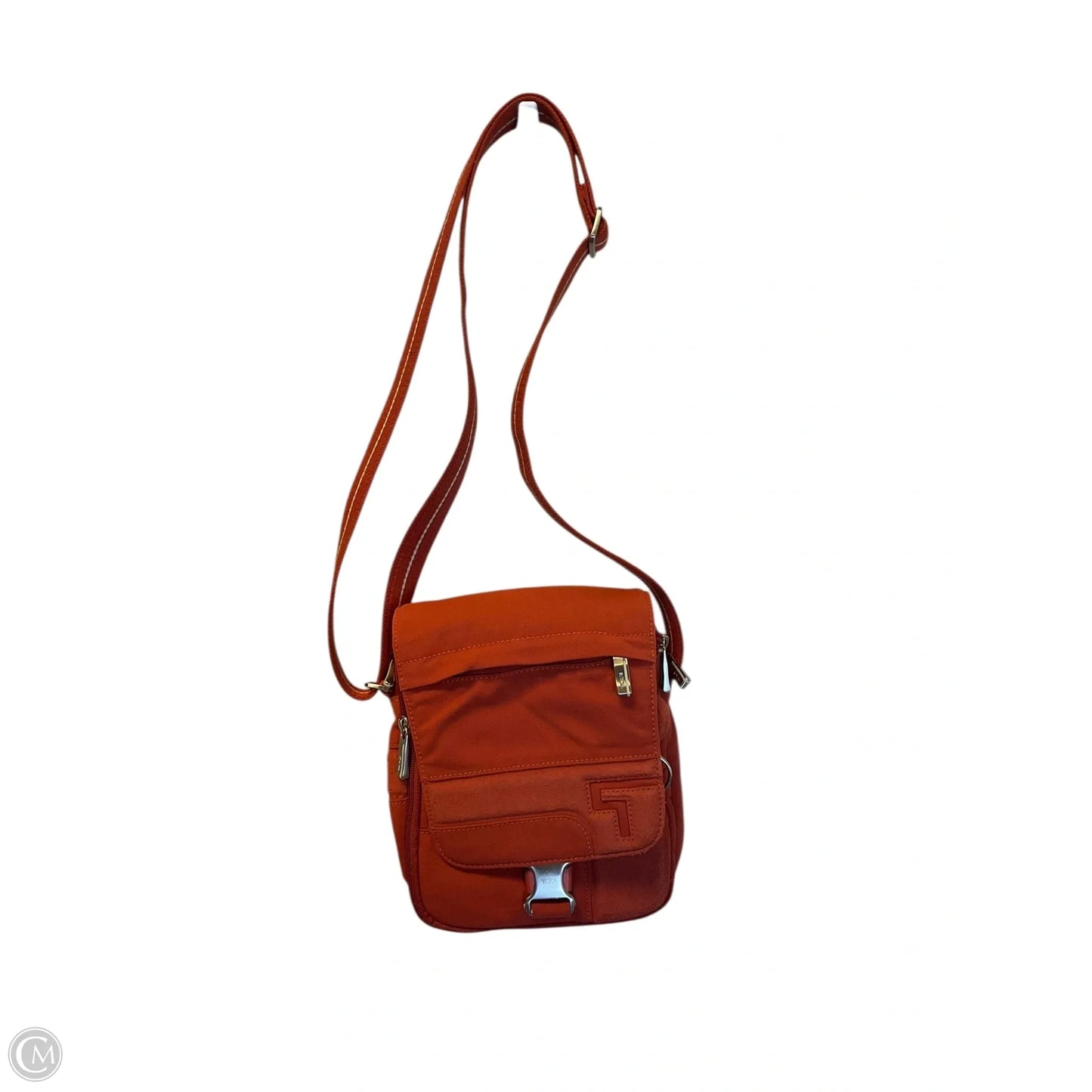Crossbody Designer By Tumi, Size: Medium