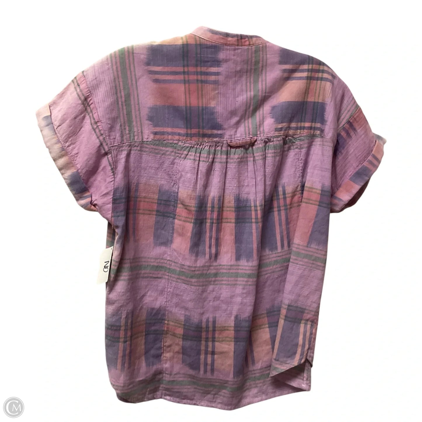 Top Short Sleeve By Pilcro In Purple, Size: M