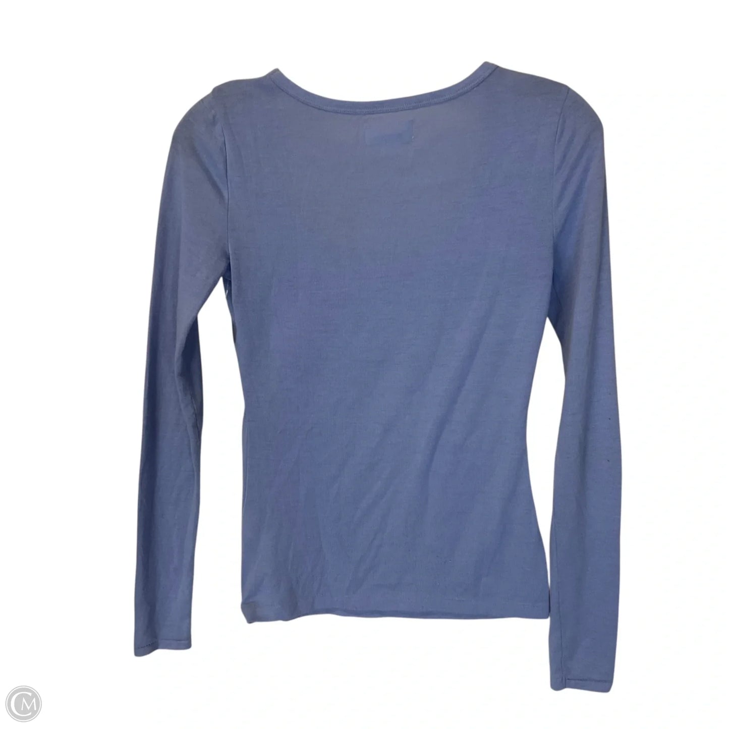 Top Long Sleeve Basic By Maeve In Blue, Size: Xs
