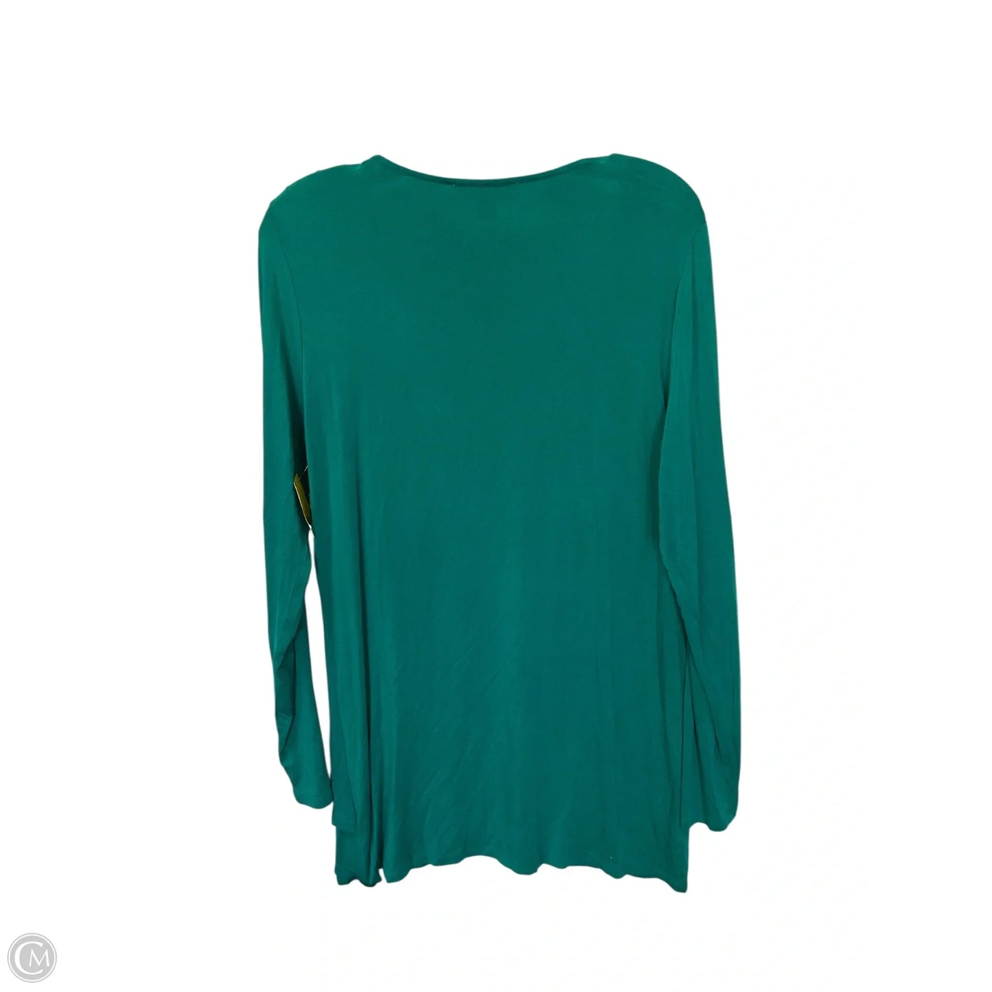 Top Long Sleeve By Michael By Michael Kors In Teal, Size: L