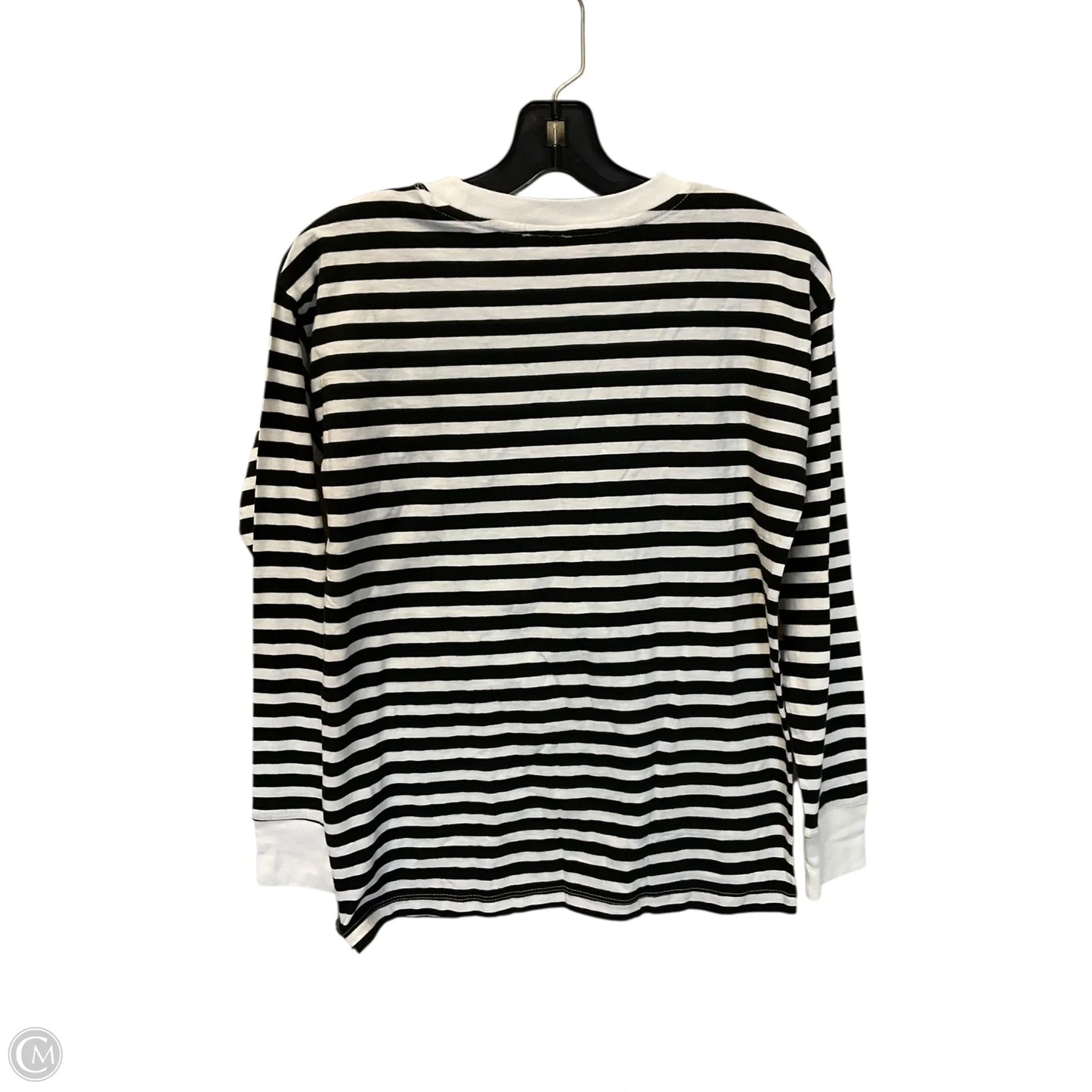 Top Long Sleeve By J. Crew In Striped Pattern, Size: Xxs