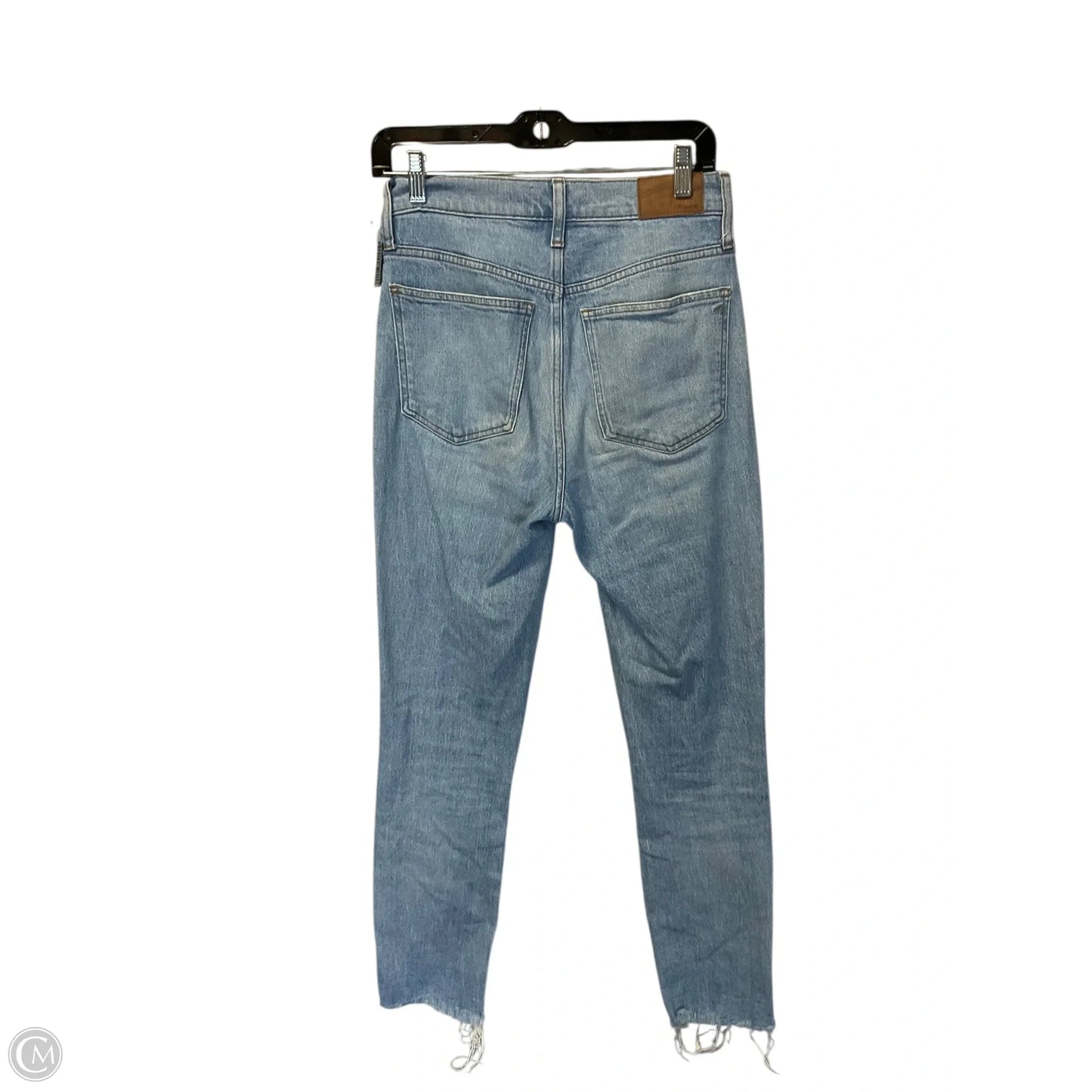Jeans Straight By Madewell In Blue Denim, Size: 2