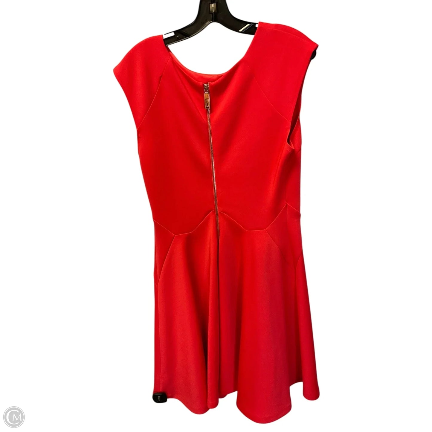 Dress Casual Midi By Ted Baker In Red, Size: M
