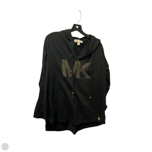 Sweatshirt Hoodie By Michael By Michael Kors In Black, Size: 1x