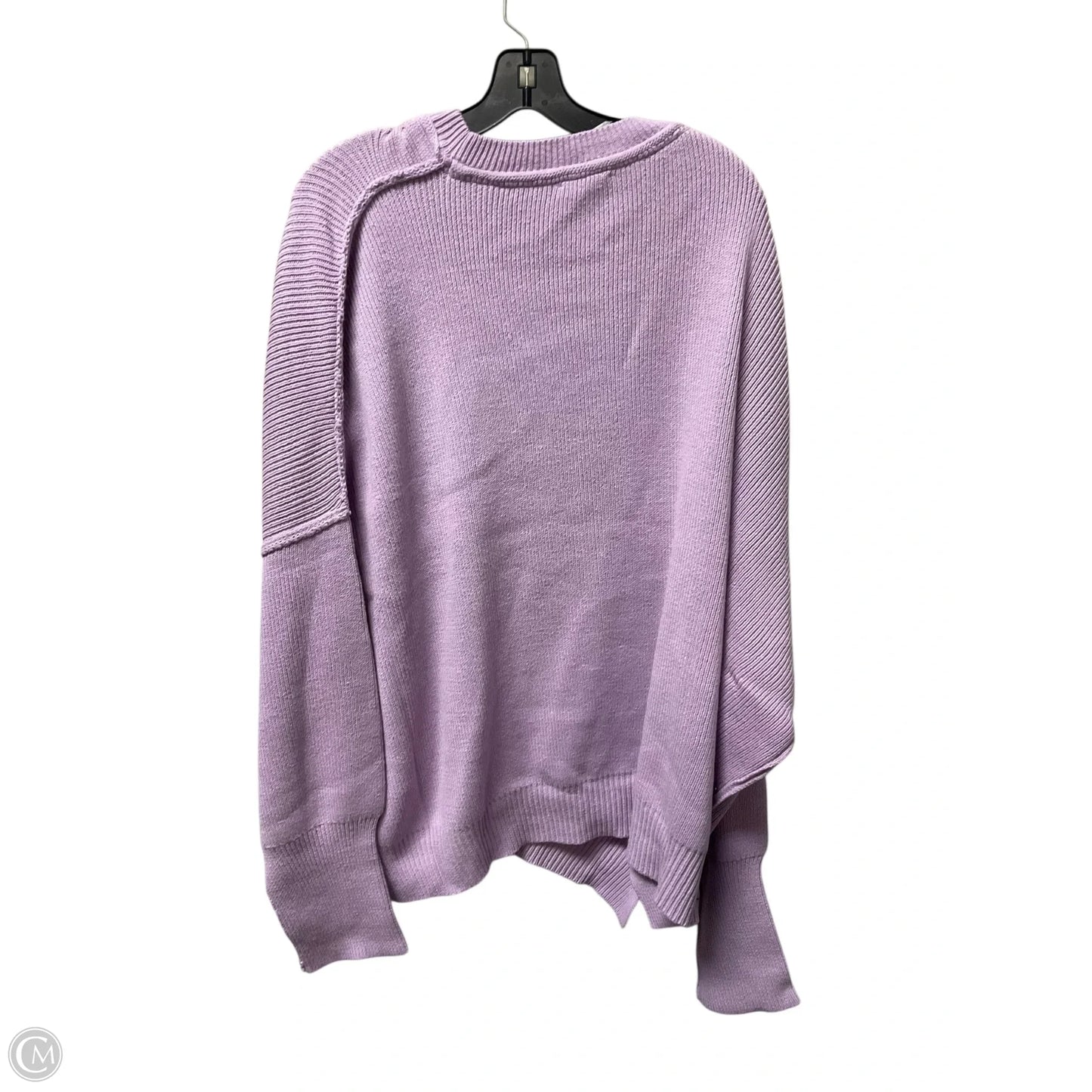 Sweater By Chicsoul In Purple, Size: 2x