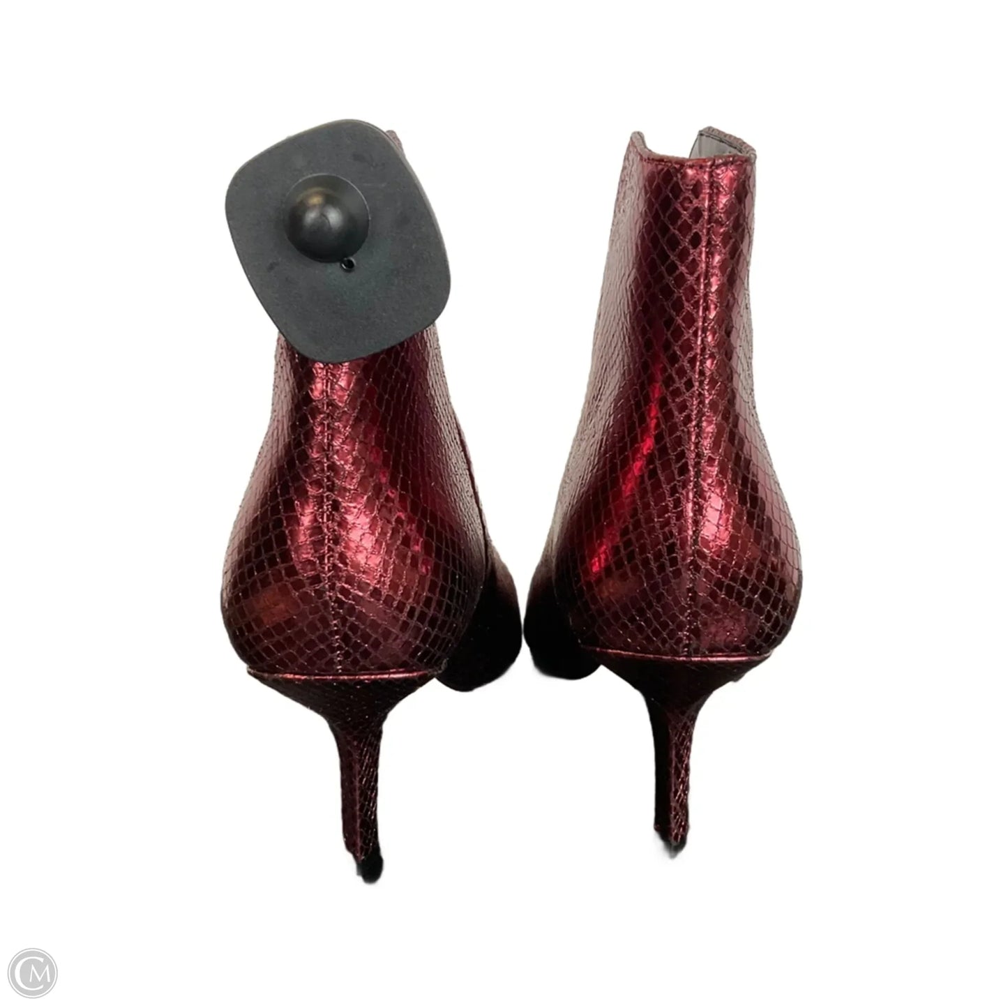 Boots Ankle Heels By Marc Fisher In Red, Size: 9