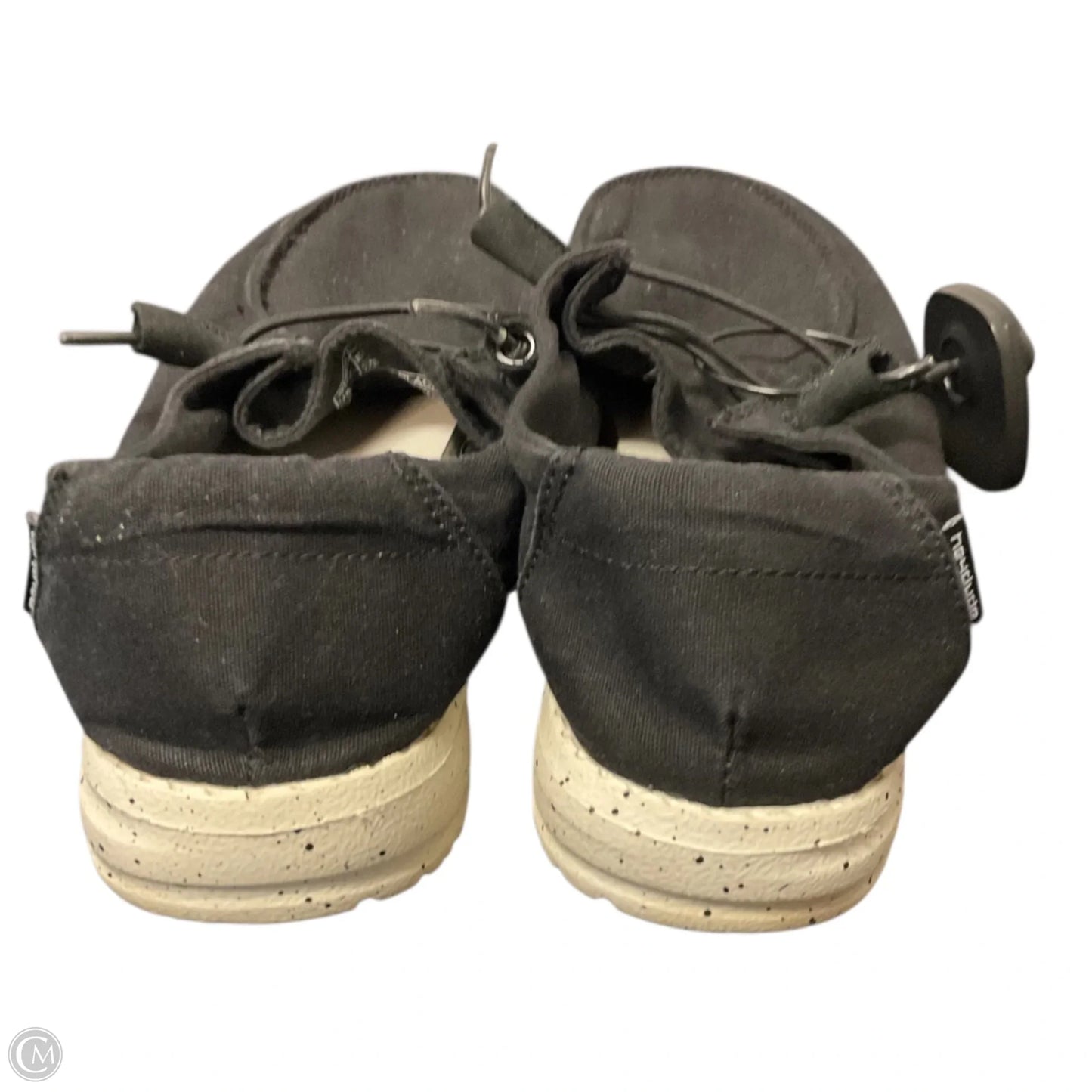 Shoes Flats By Hey Dude In Black, Size: 7