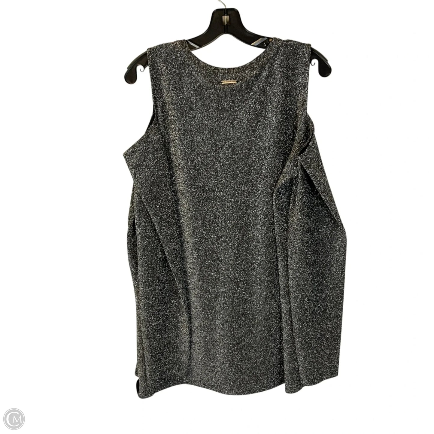 Top Long Sleeve By Michael By Michael Kors In Grey, Size: Xl