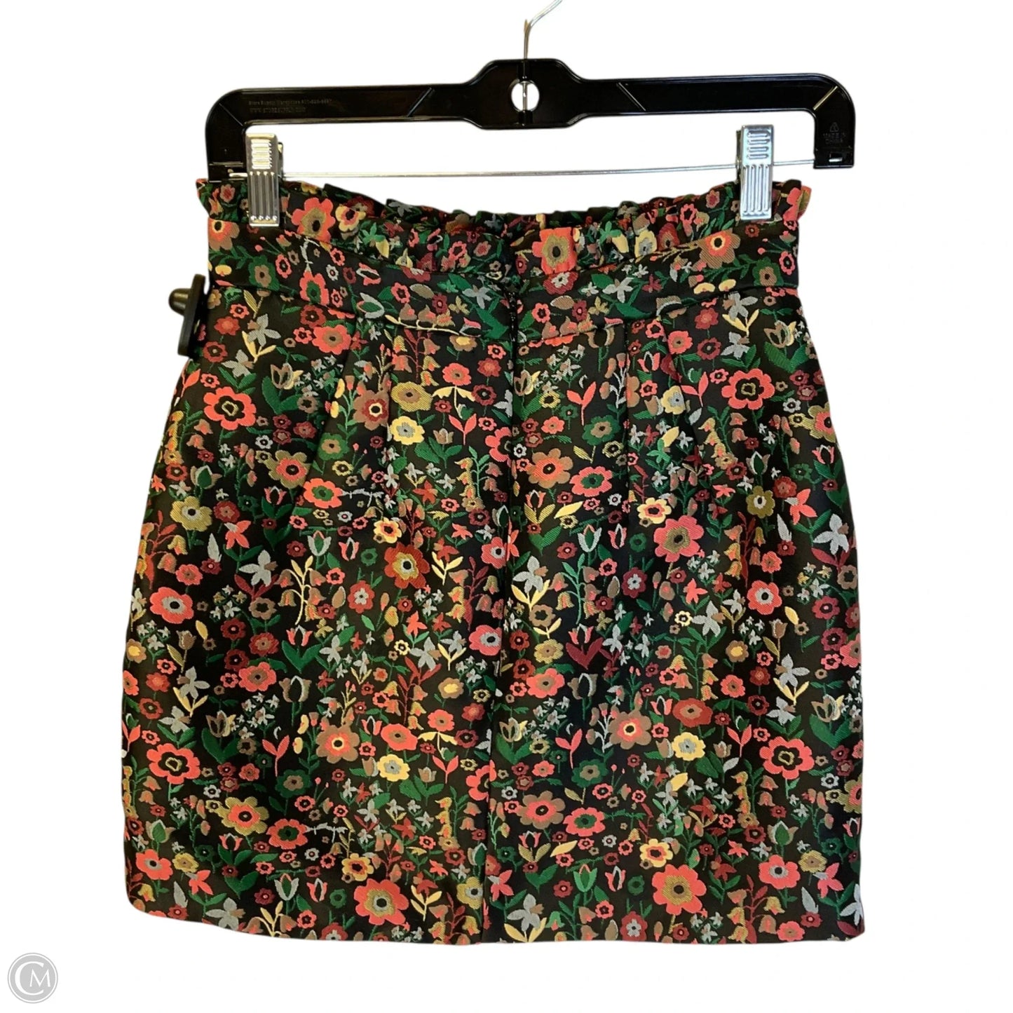 Skirt Mini & Short By Top Shop In Floral Print, Size: 4