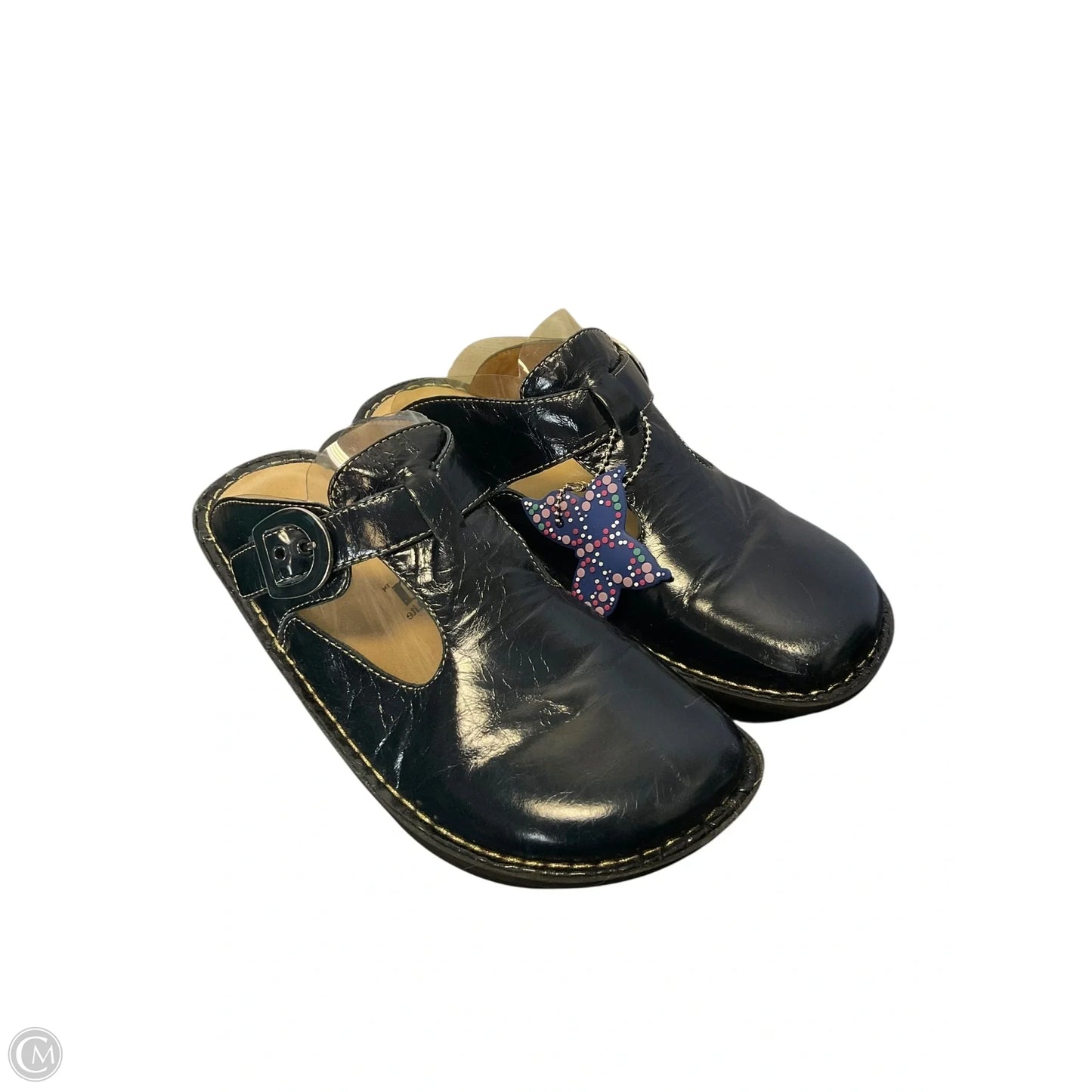 Shoes Heels Wedge By Alegria In Navy, Size: 8.5