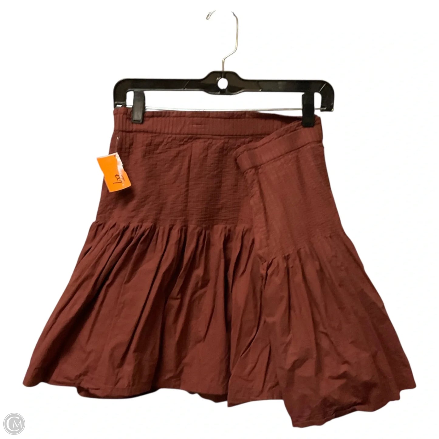 Skirt Mini & Short By Anthropologie In Orange, Size: Xl