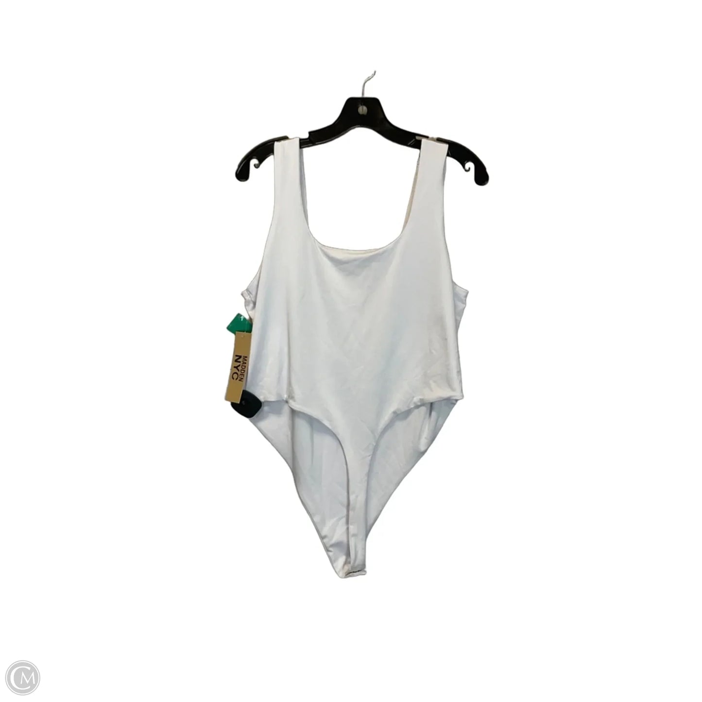 Bodysuit By Madden Nyc In White, Size: Xxl