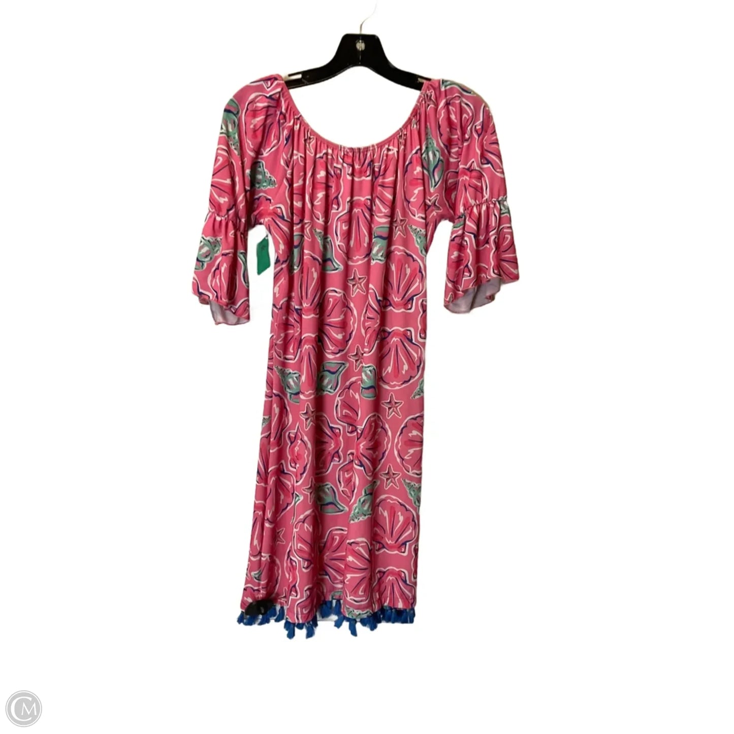 Dress Casual Short By Simply Southern In Pink, Size: M