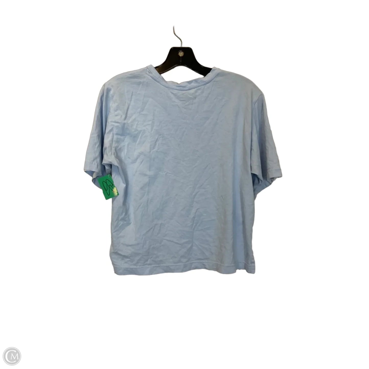 Top Short Sleeve By Adidas In Blue, Size: S