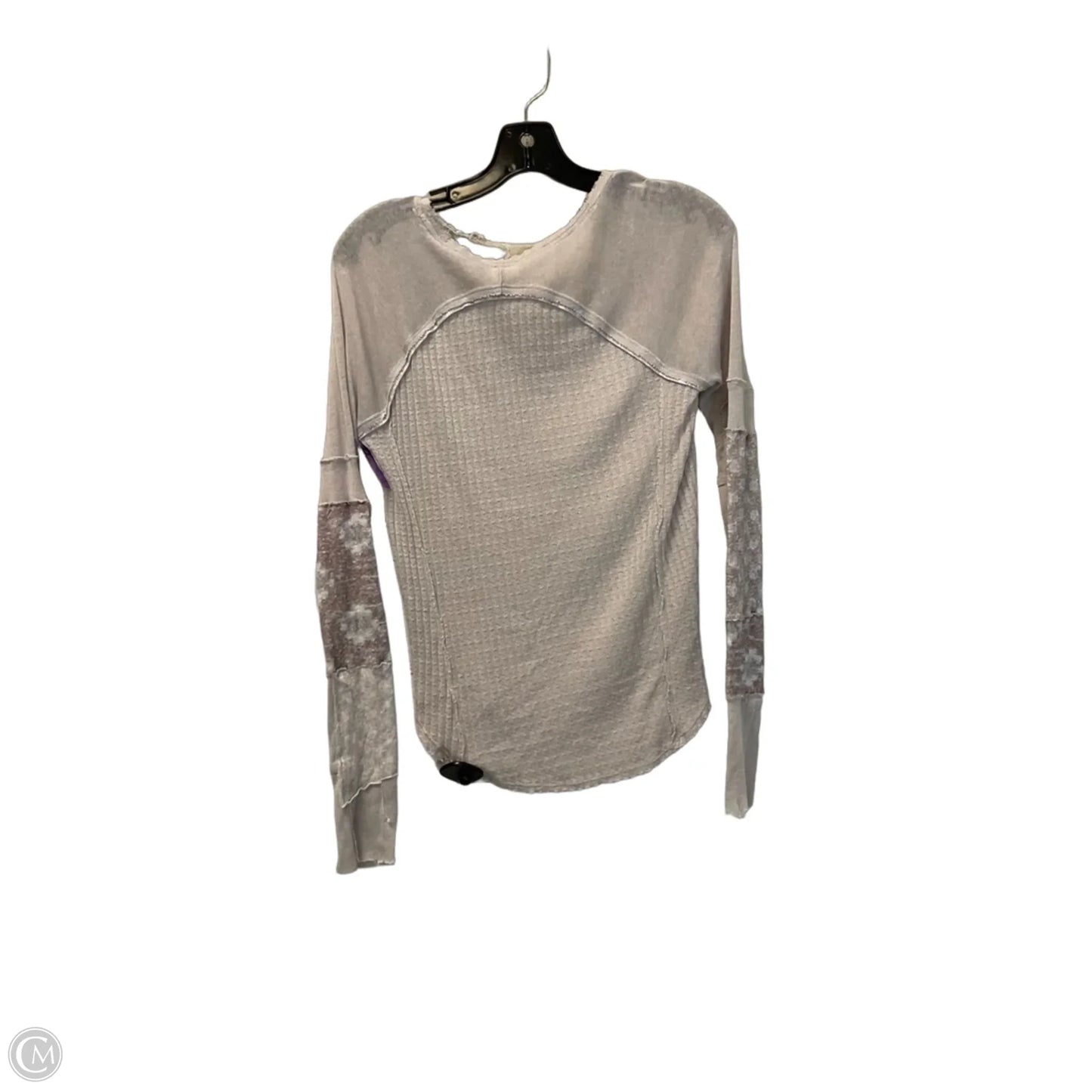 Top Long Sleeve By We The Free In Grey, Size: S