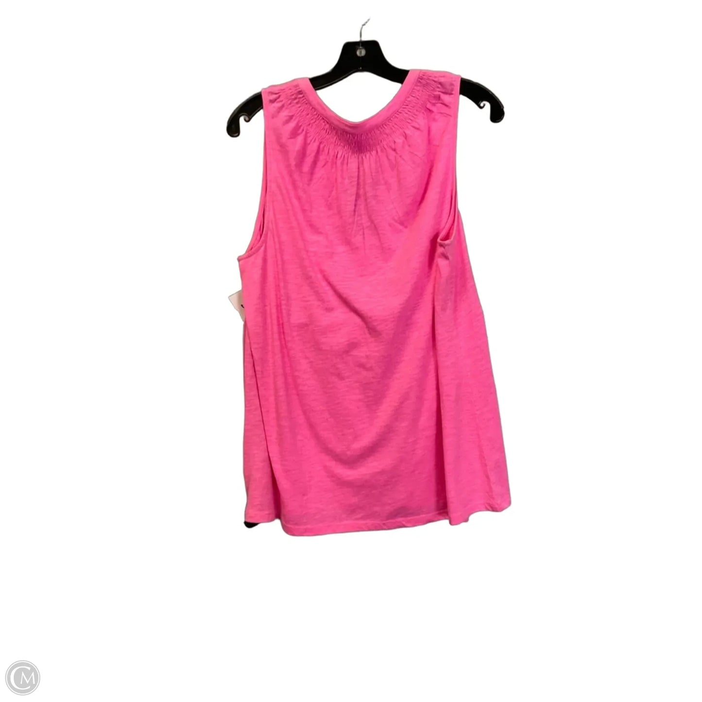 Top Sleeveless Designer By Lilly Pulitzer In Pink, Size: Xl