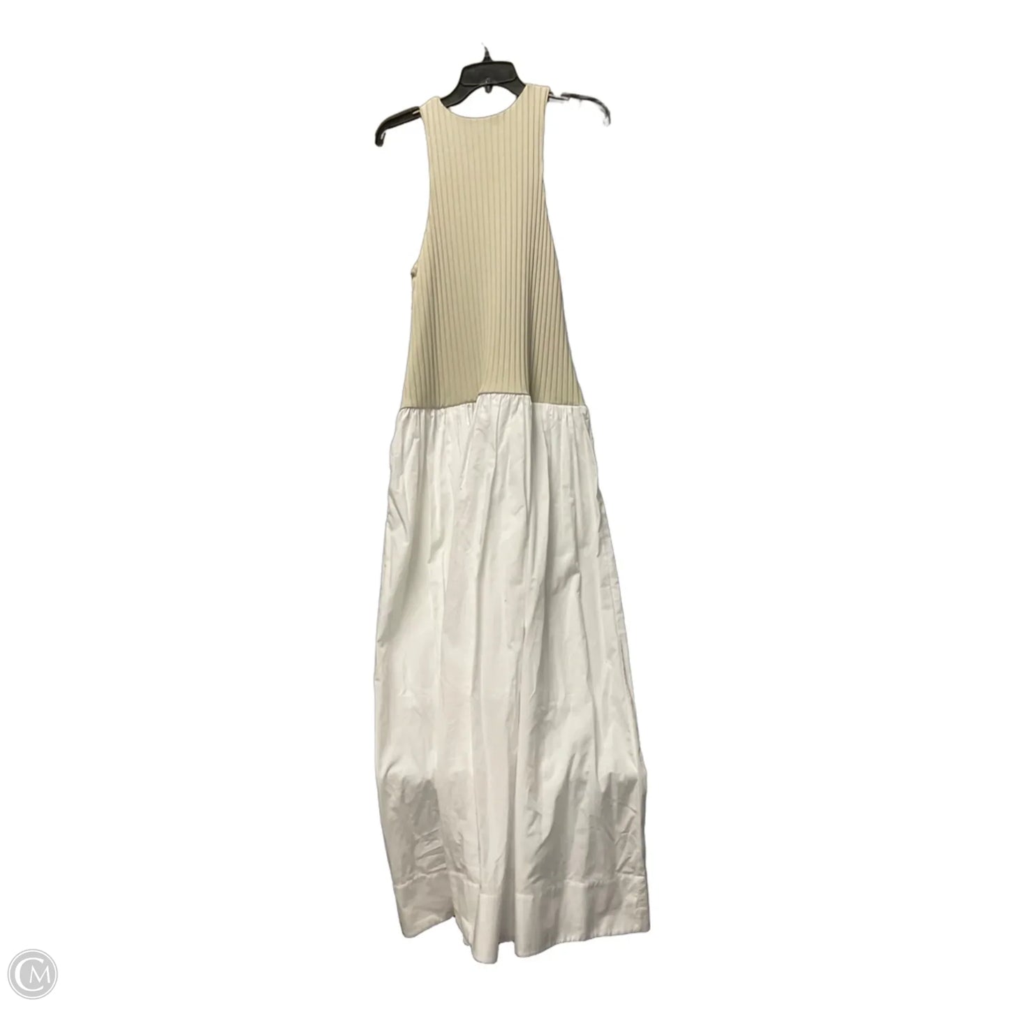 Dress Casual Maxi By Banana Republic In Tan, Size: L