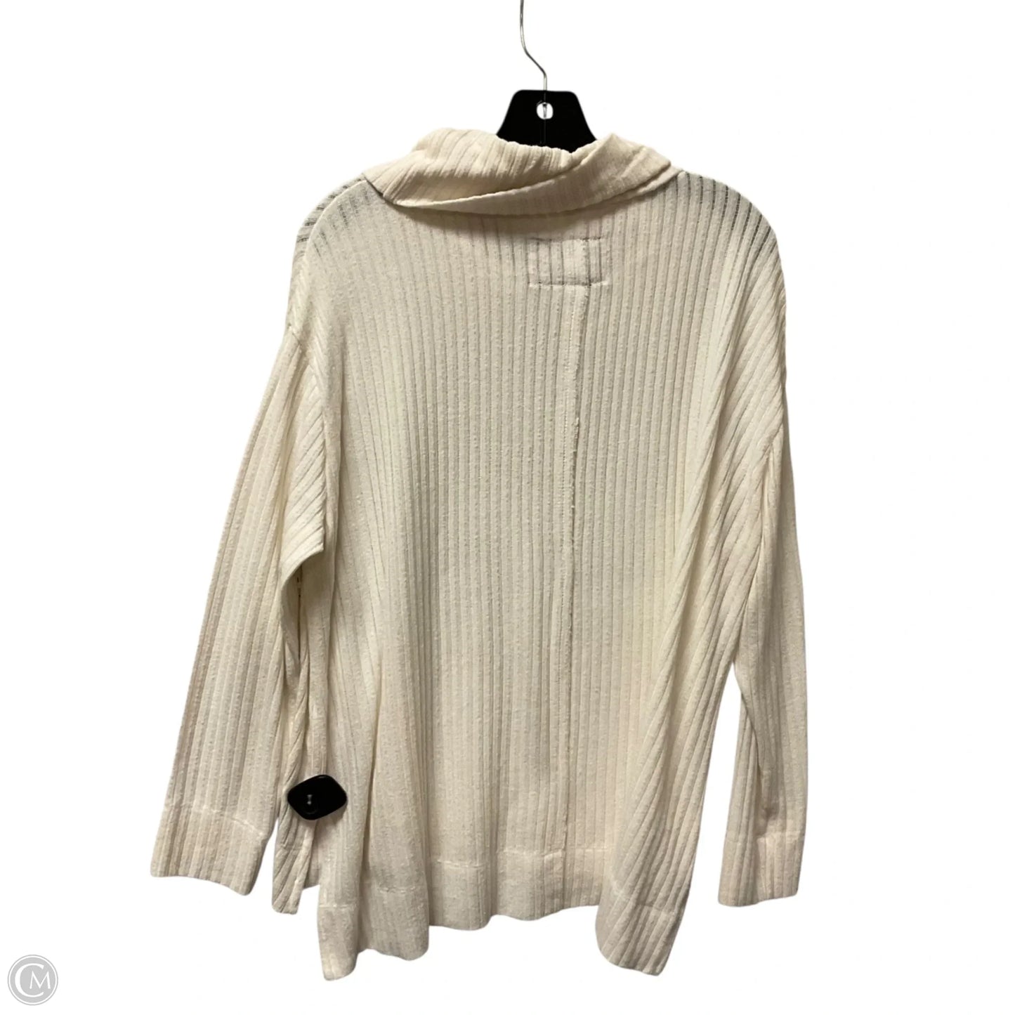 Top Long Sleeve By Maeve In Cream, Size: S