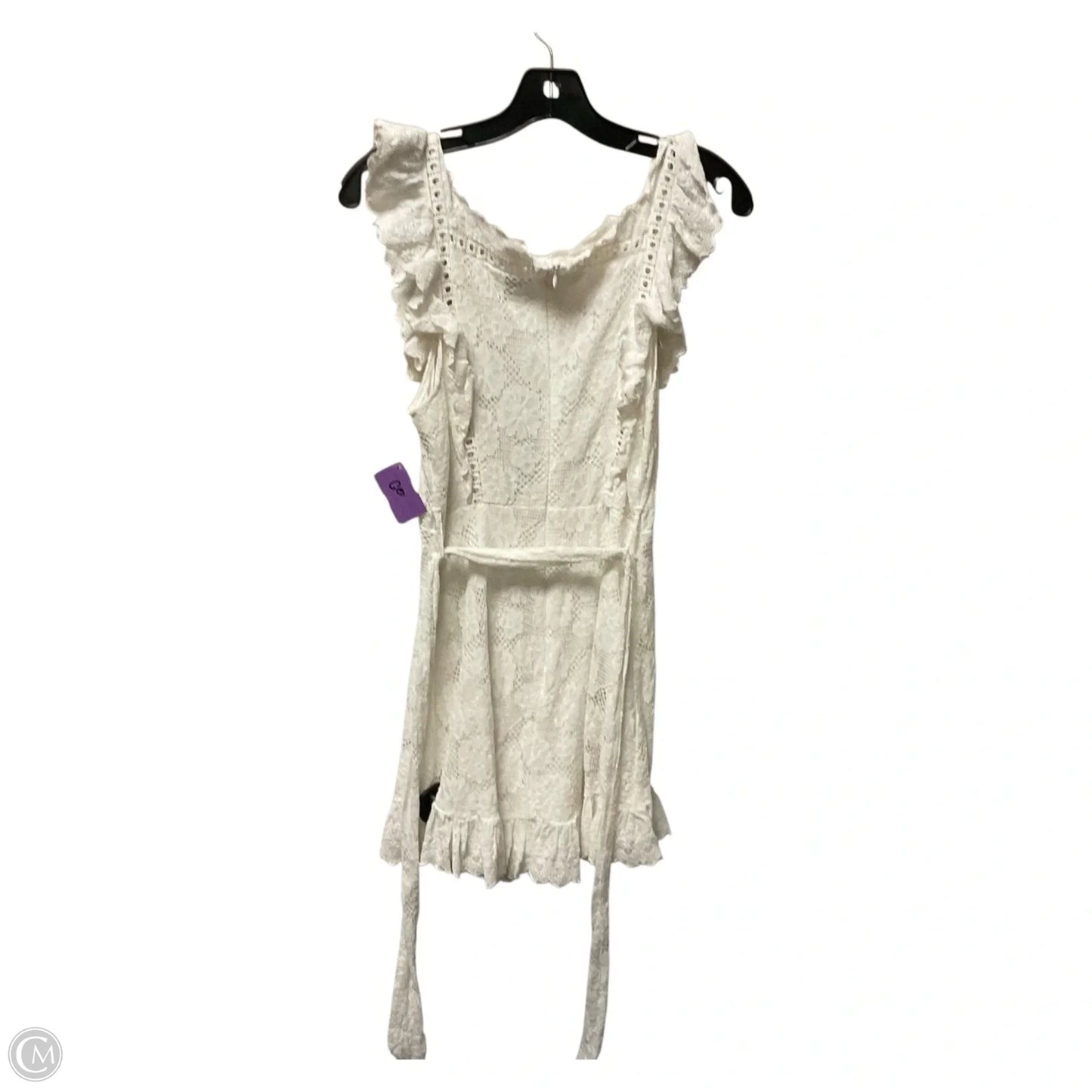 Dress Casual Short By Clothes Mentor In White, Size: S