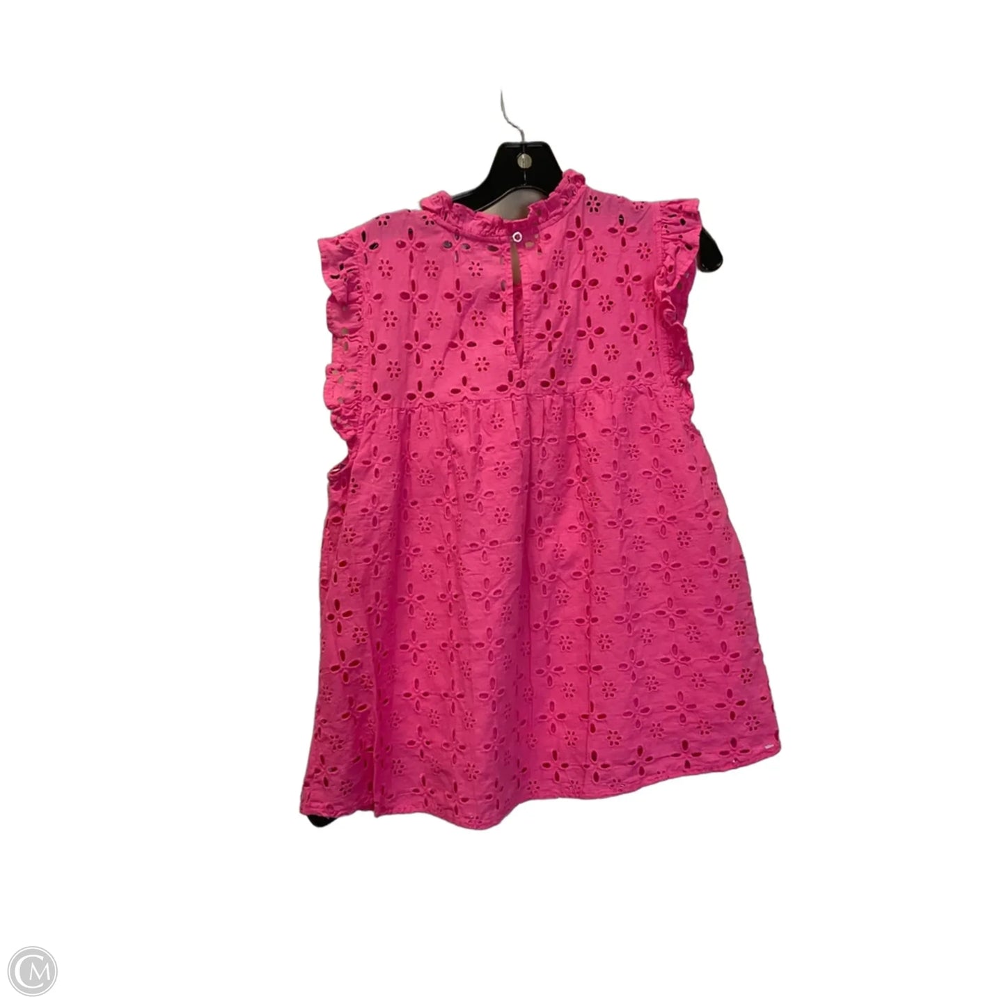Top Sleeveless By Mudpie In Pink, Size: M