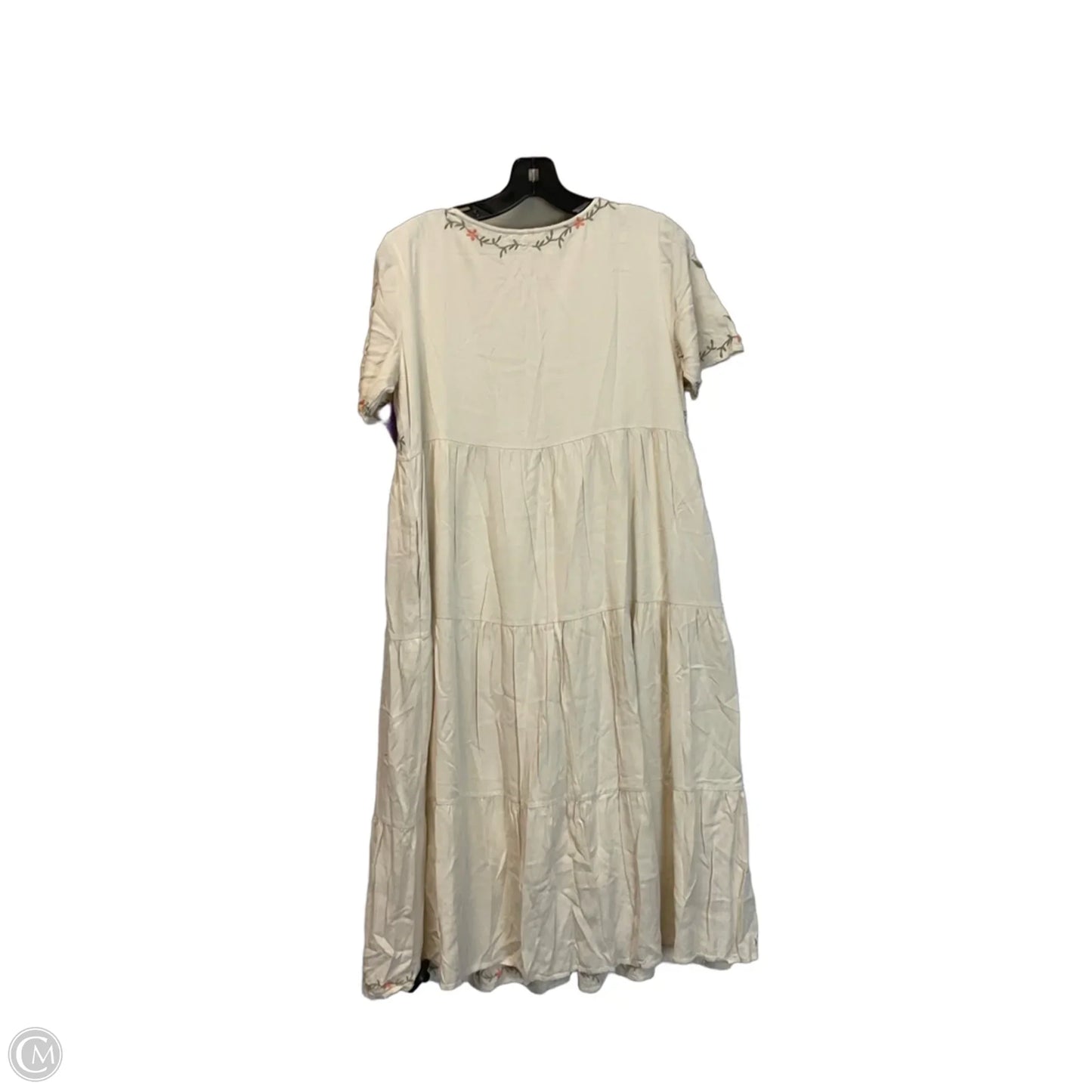 Dress Casual Short By Tea N Rose In Beige, Size: S