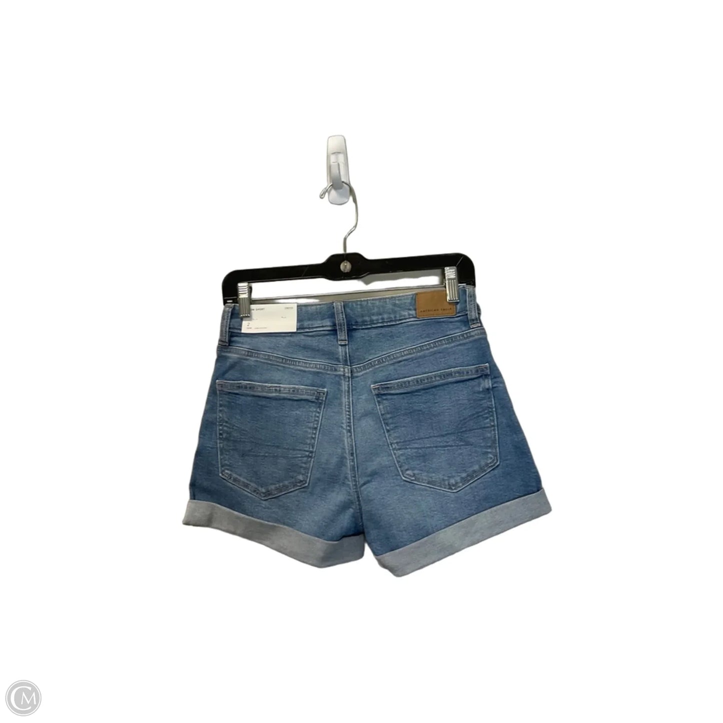 Shorts By American Eagle In Blue Denim, Size: 2